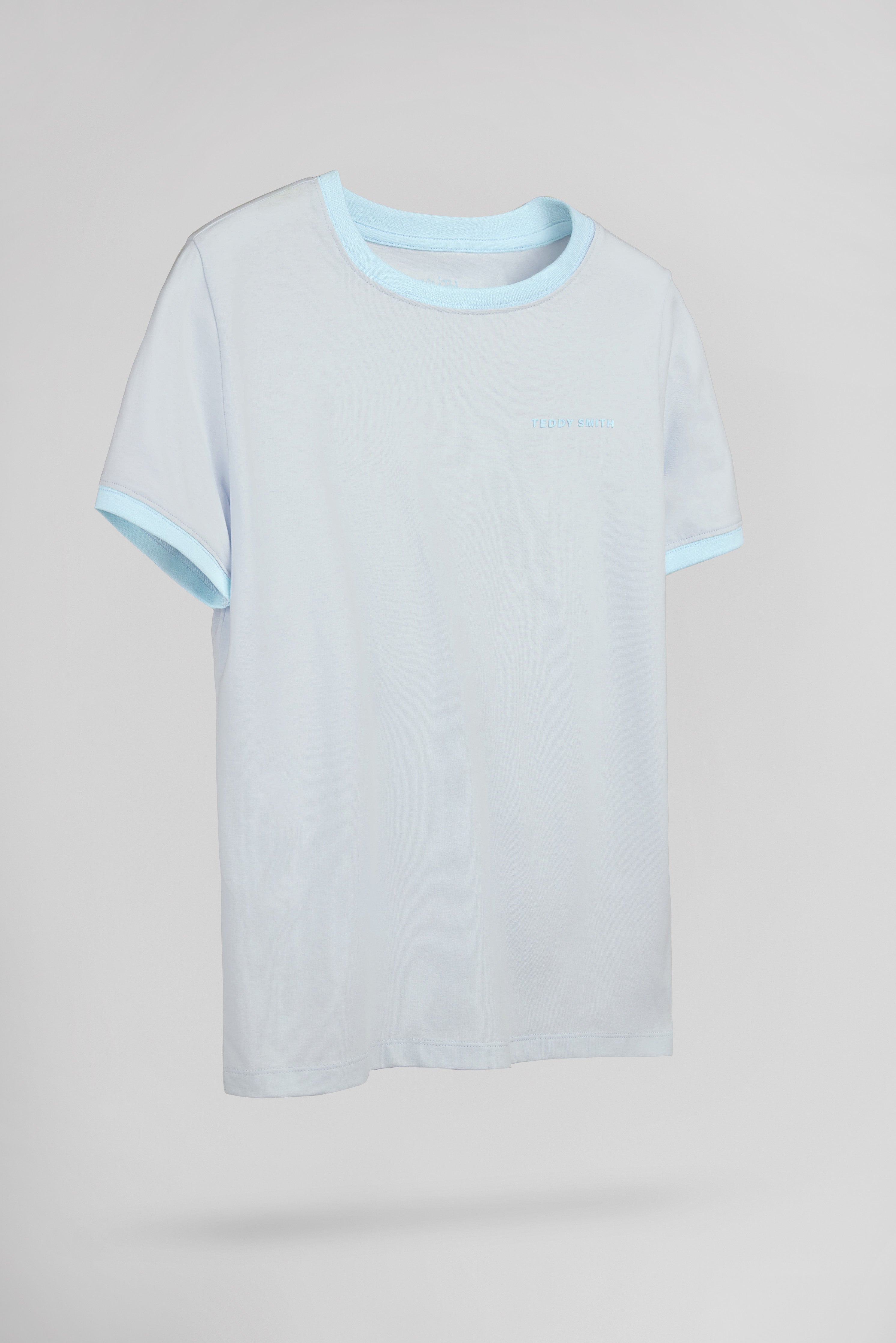 Teddy Smith The Tee 2 R JR T-shirt garçon bleu coton