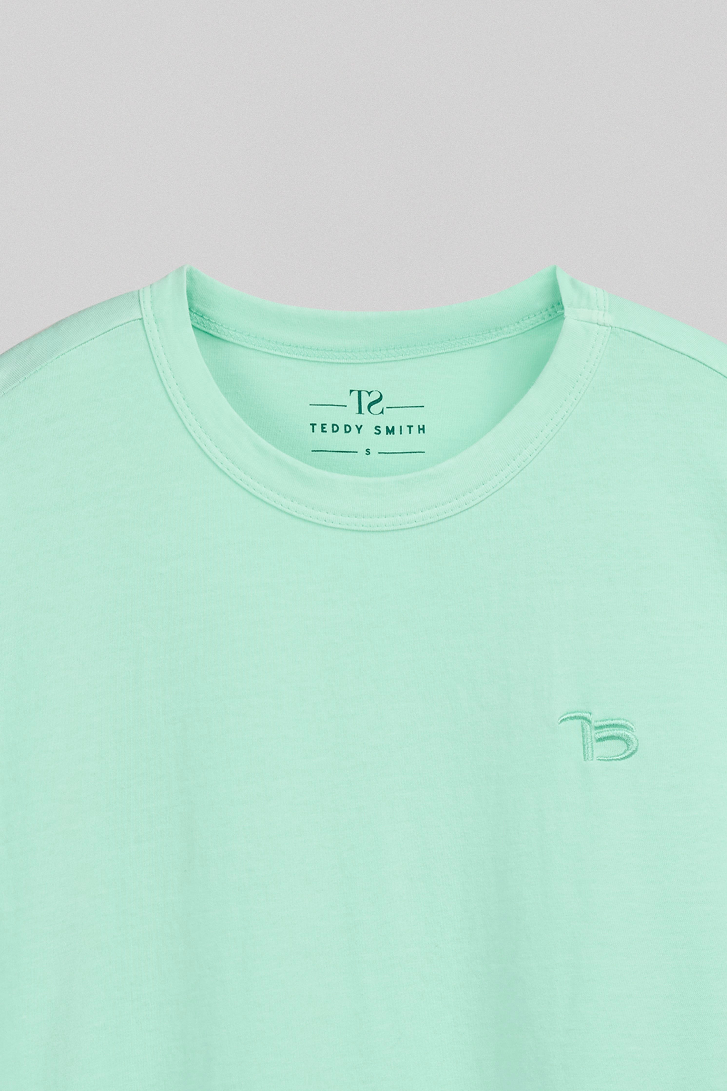 Teddy Smith T-Lava MC t-shirt oversize vert menthe