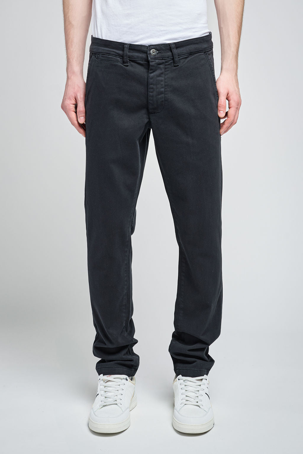Teddy Smith Pallas Sweat Dyed chino slim bleu marine