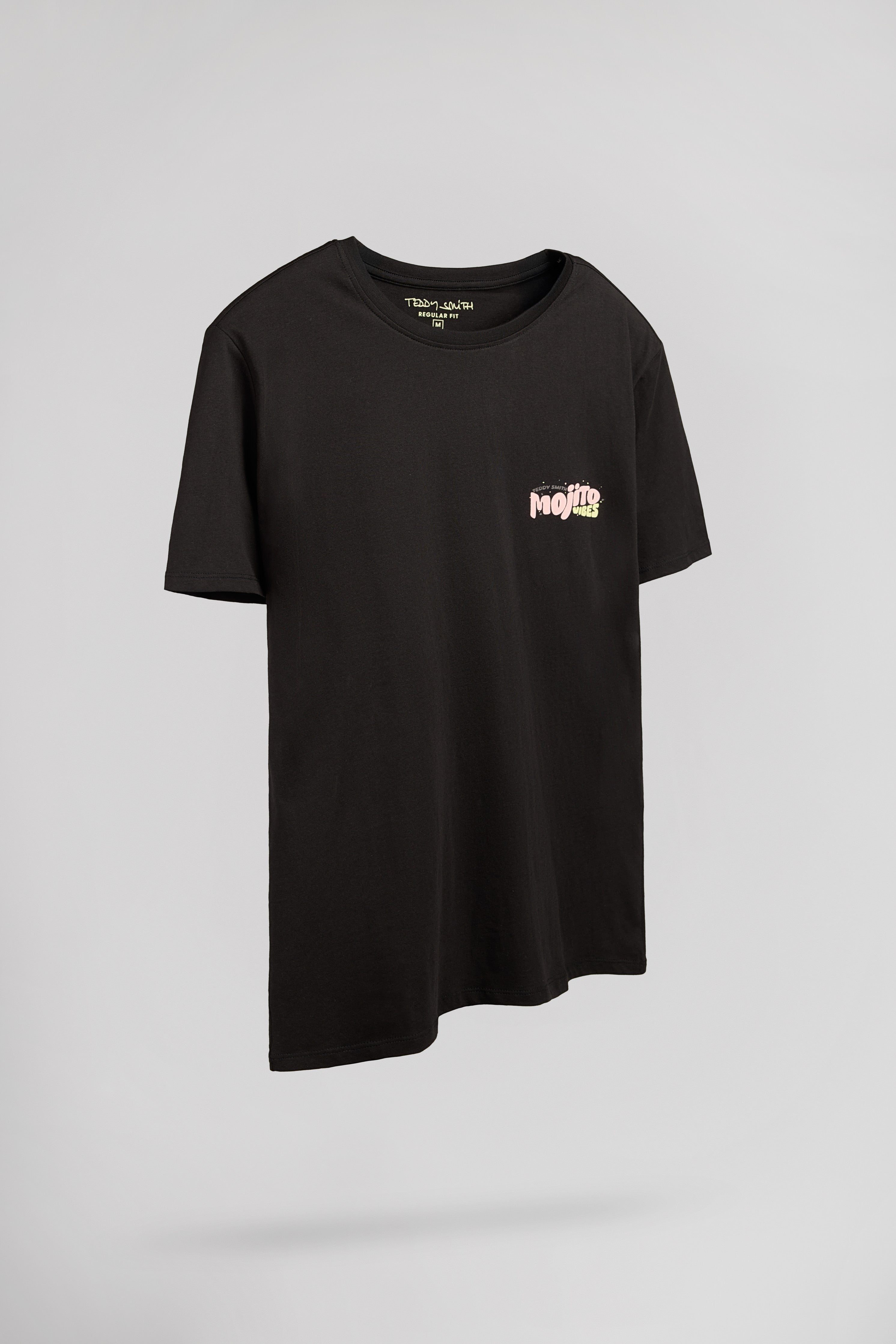 Teddy Smith T-Mojito MC Charbon t-shirt homme coton