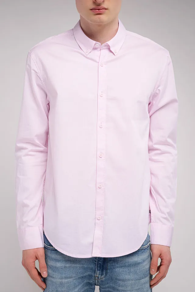 Teddy Smith C-Volt 2 ML Pink Shirt chemise rose