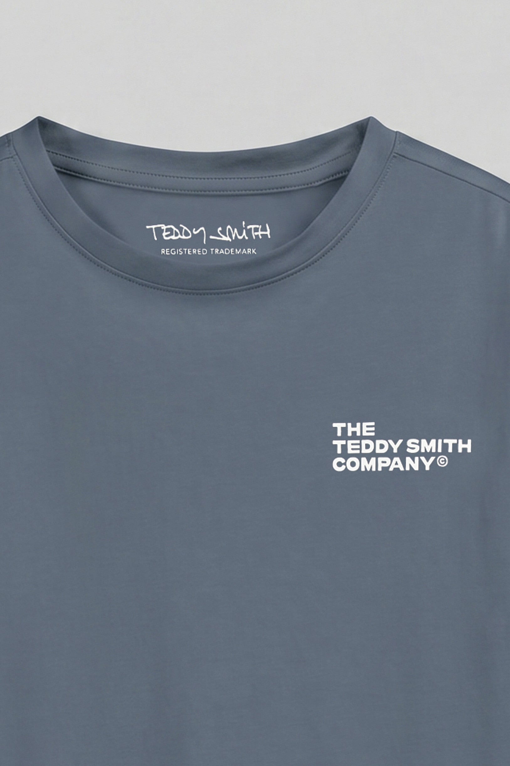 Teddy Smith T-Company t-shirt garçon gris météore