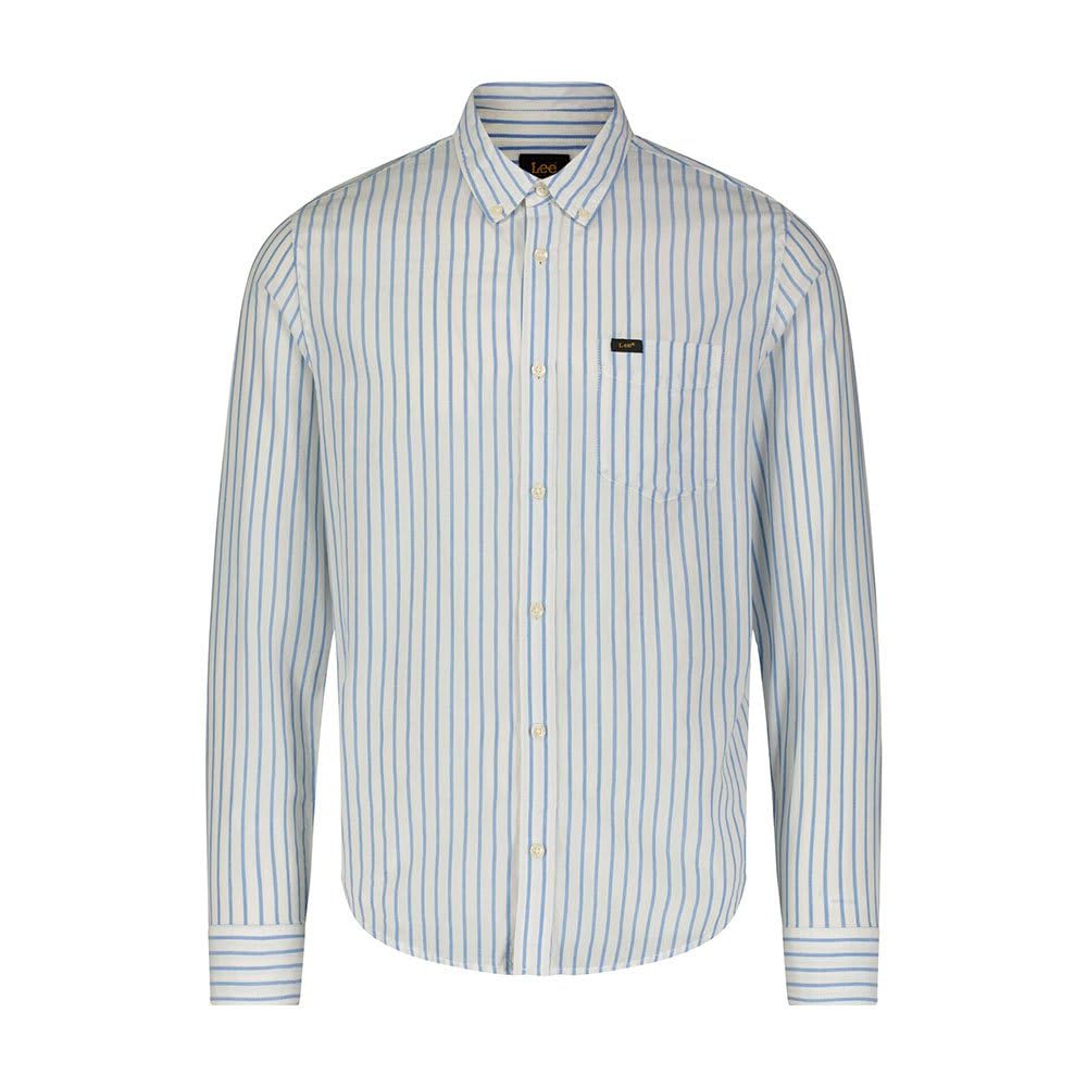 Lee t-shirt homme col boutonné Atlantic coton