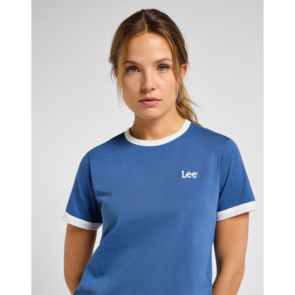 Lee Ringer Tee t-shirt femme bleu regular