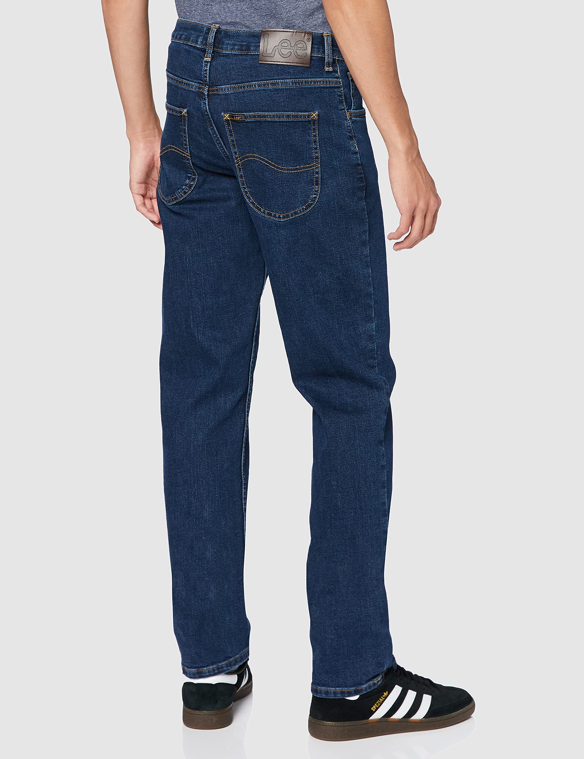 Lee Brooklyn jean droit homme 32W 34L stonewash