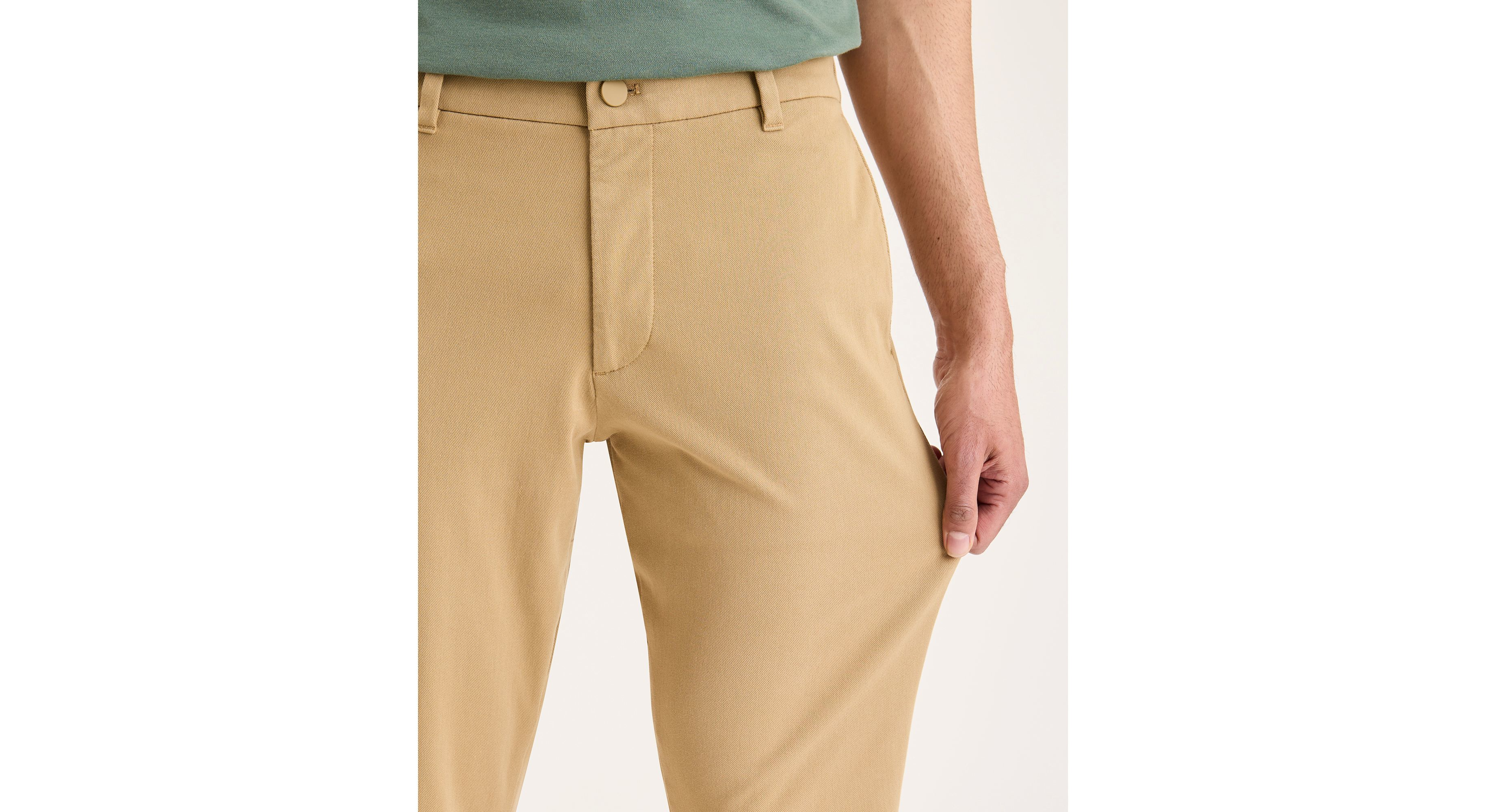 Dockers Go Activeflex chino homme slim beige
