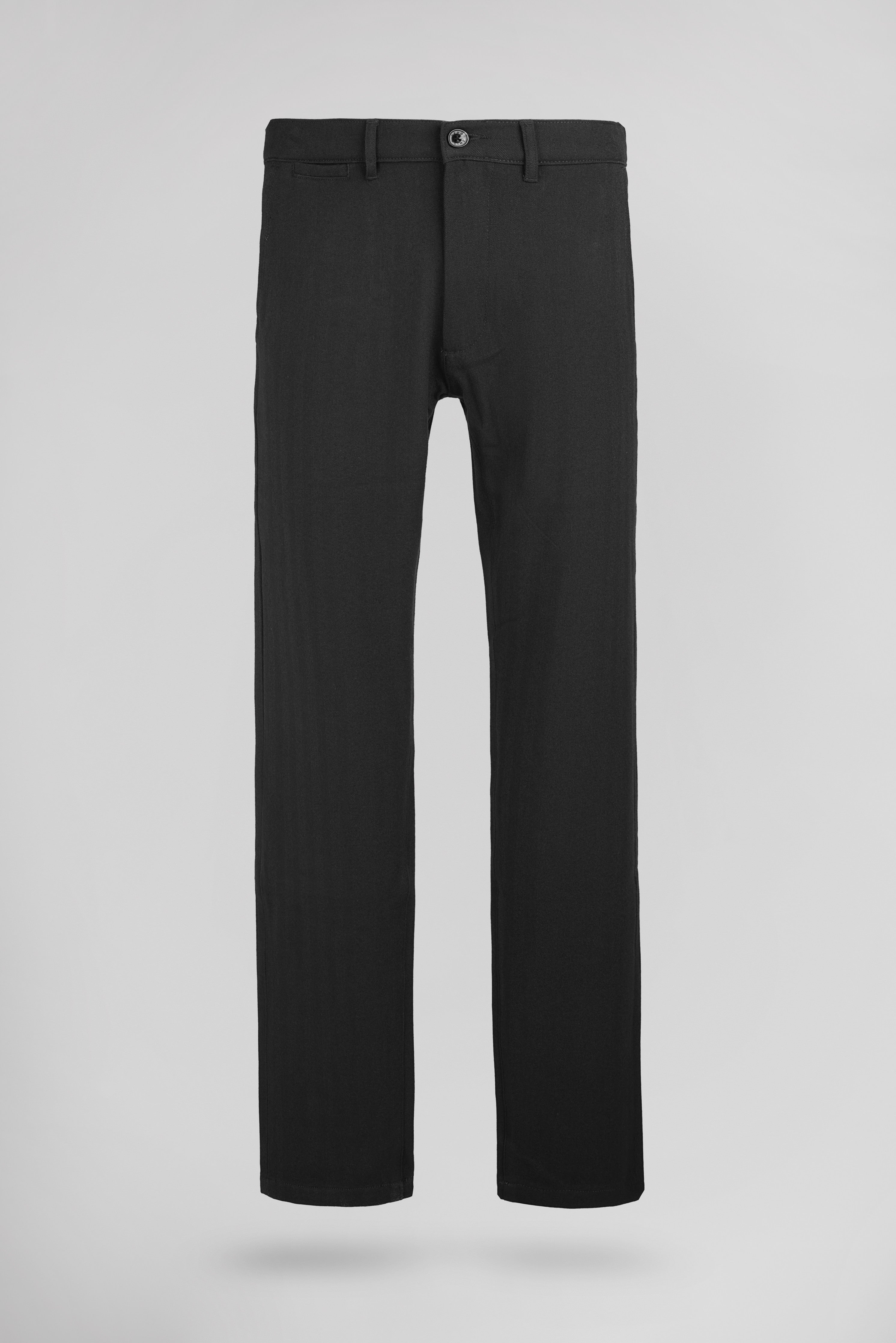 Teddy Smith Pallas Chino HE chino slim mélange black chevron