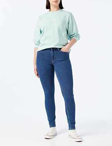 Lee Shrunken sweat femme Sea Green molleton