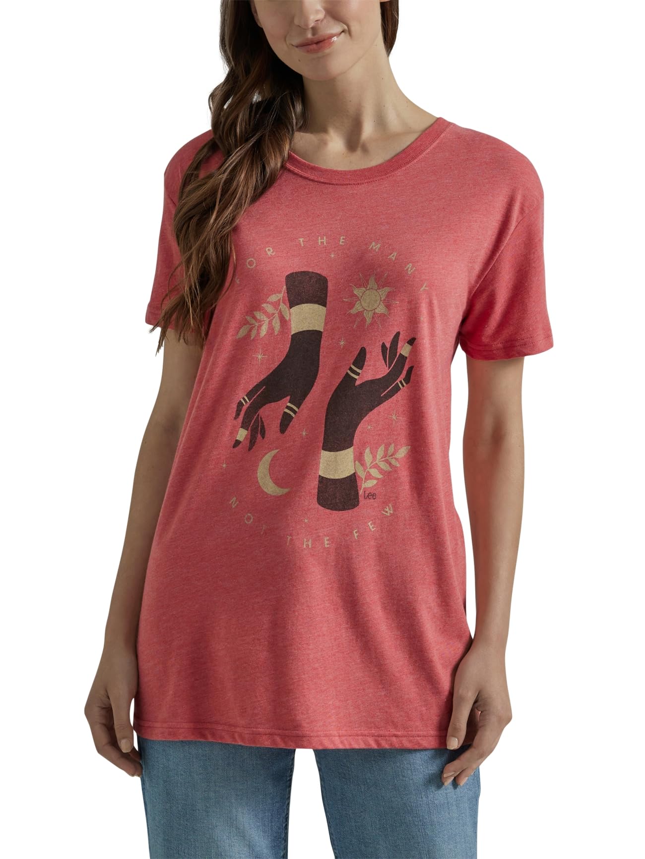Lee Crew Neck Tee t-shirt femme col rond manches courtes