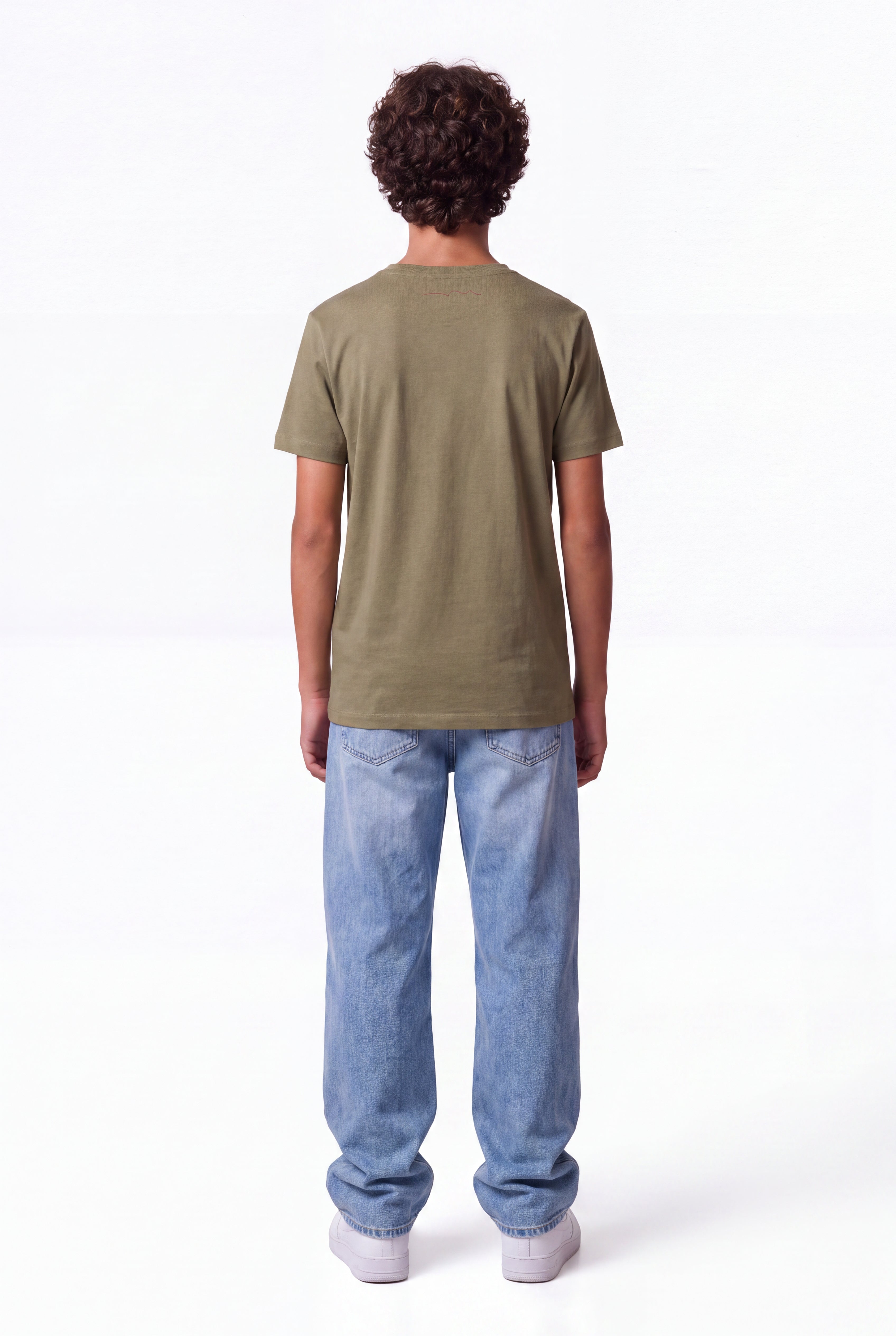 Teddy Smith T-Evan MC JR t-shirt kaki garçon