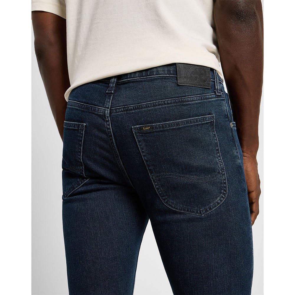 Lee Luke jean homme slim foncé toile denim