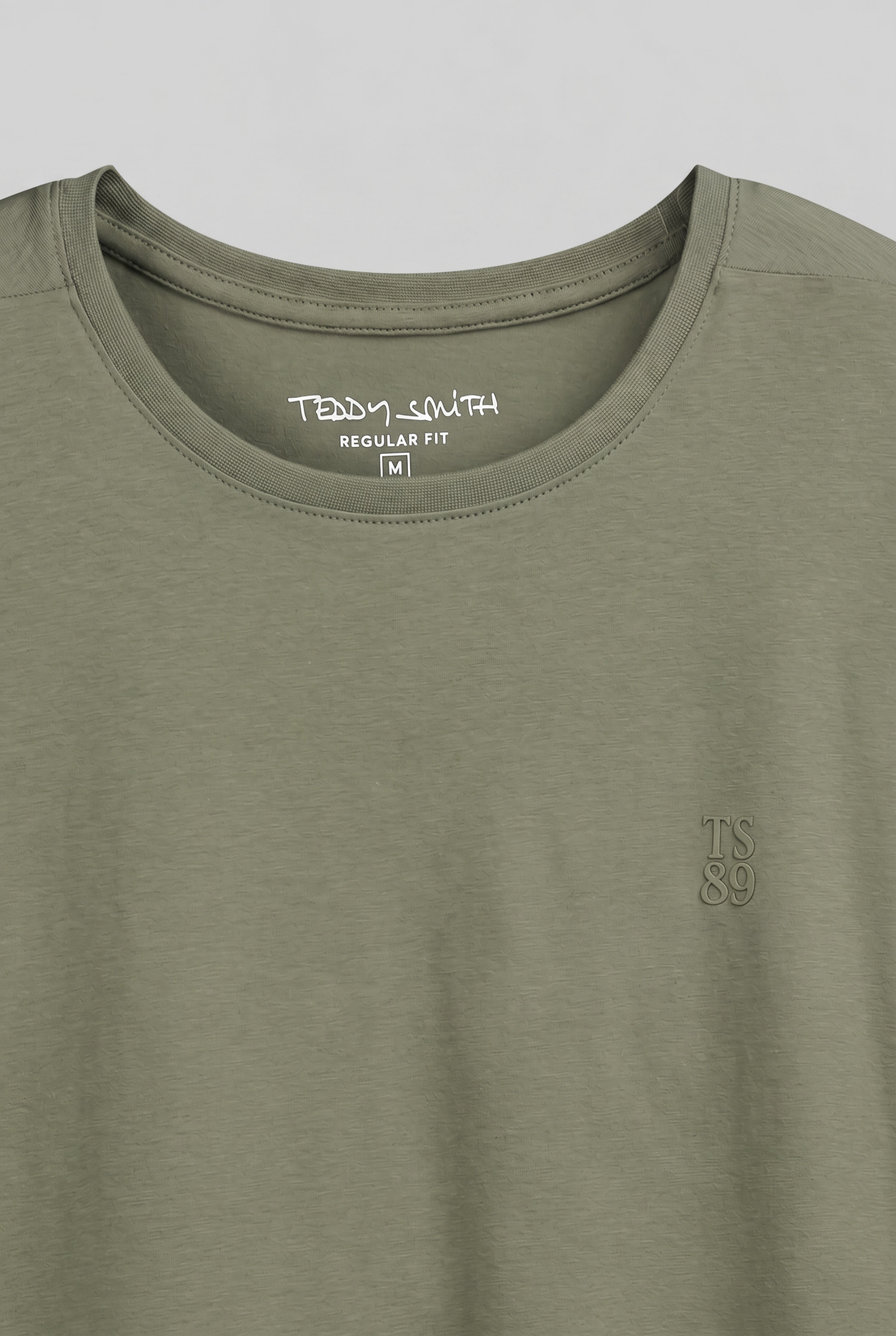 Teddy Smith T-Telo MC t-shirt homme kaki dusty