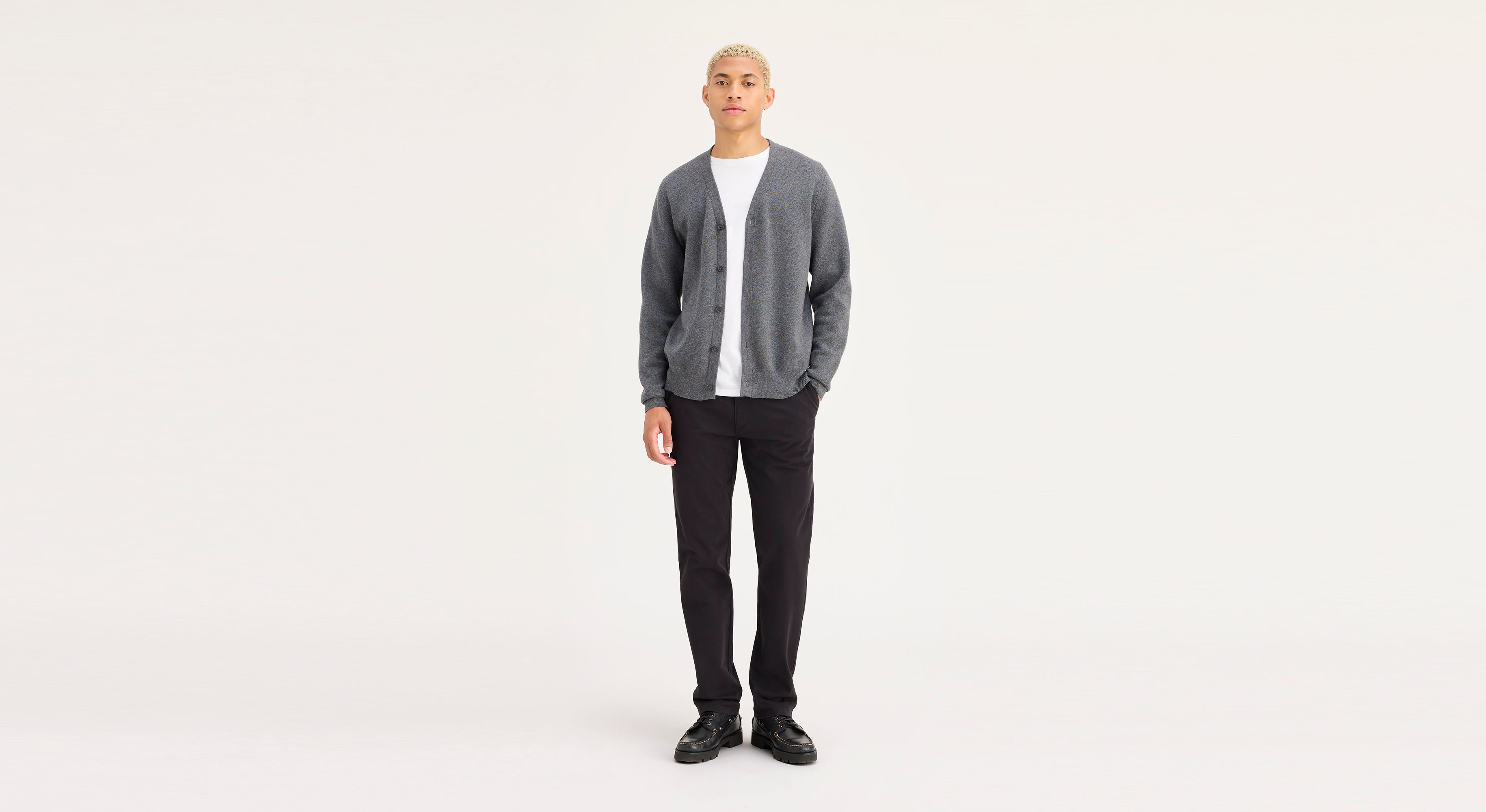 Dockers Ultimate Slim Fit chino noir stretch