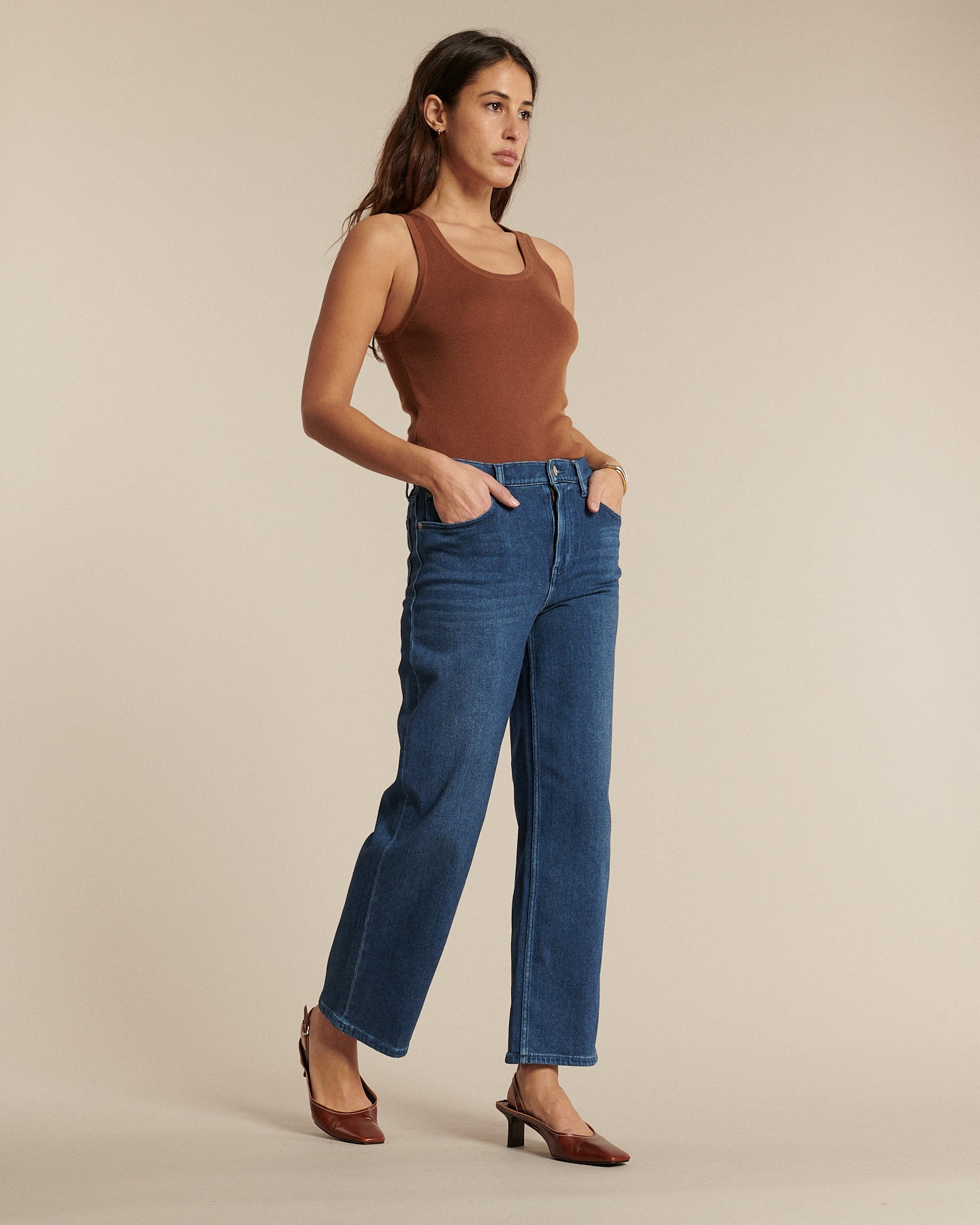 Labdip Romy Denim True Blue IN 34 jean droit
