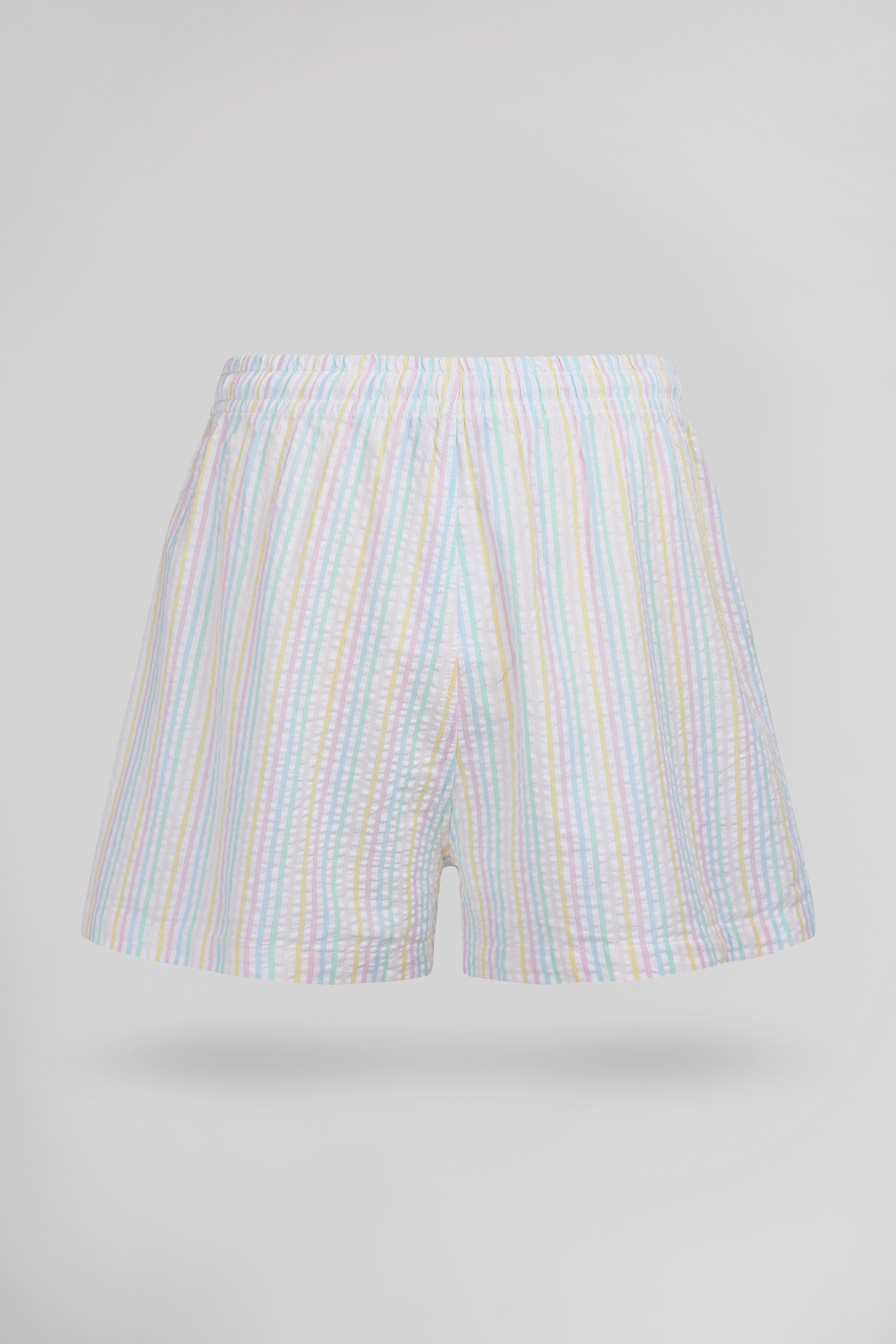 Teddy Smith S-Sublima SH short blanc rayures coton