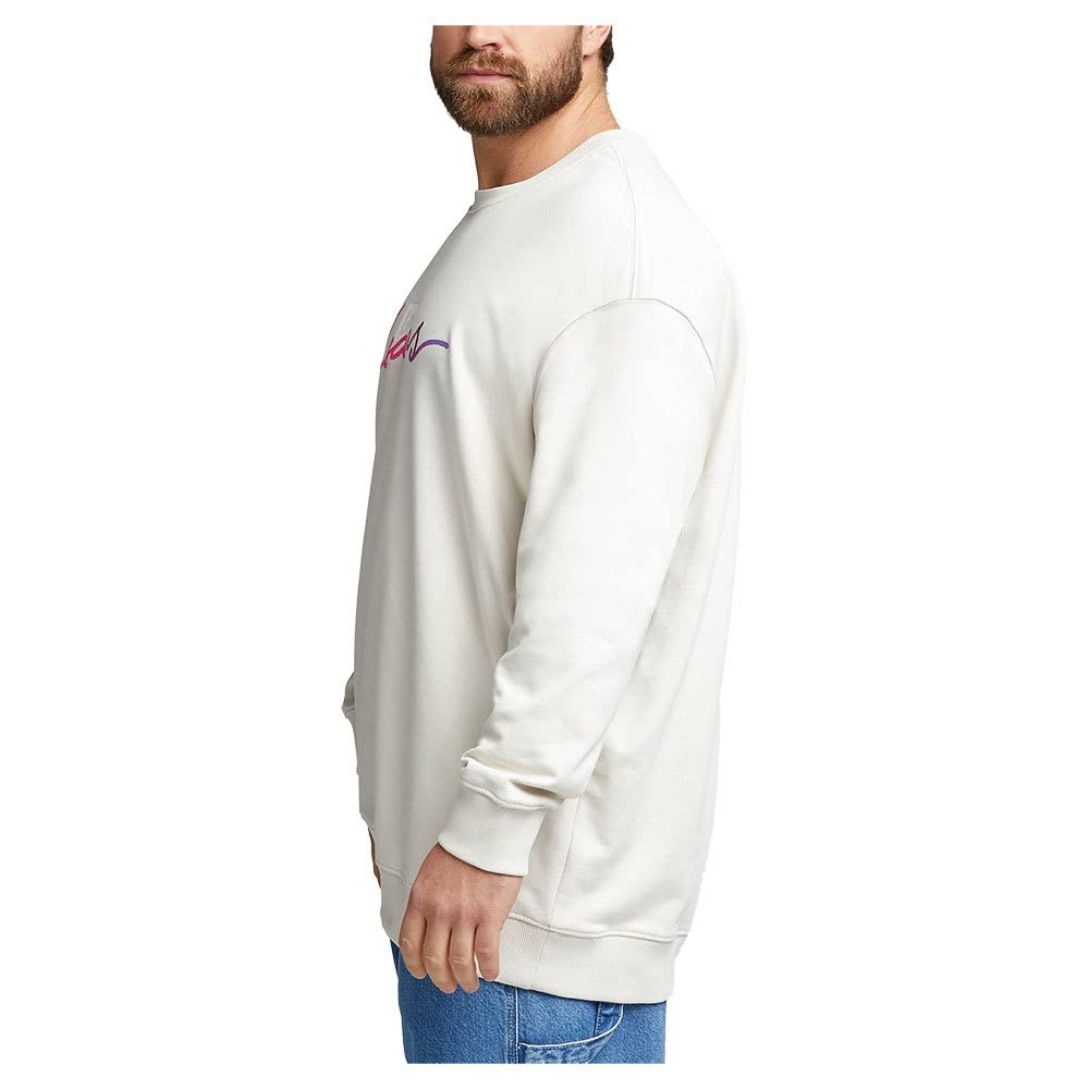 Lee Loose Seasonal sweat homme molleton gris brumeux