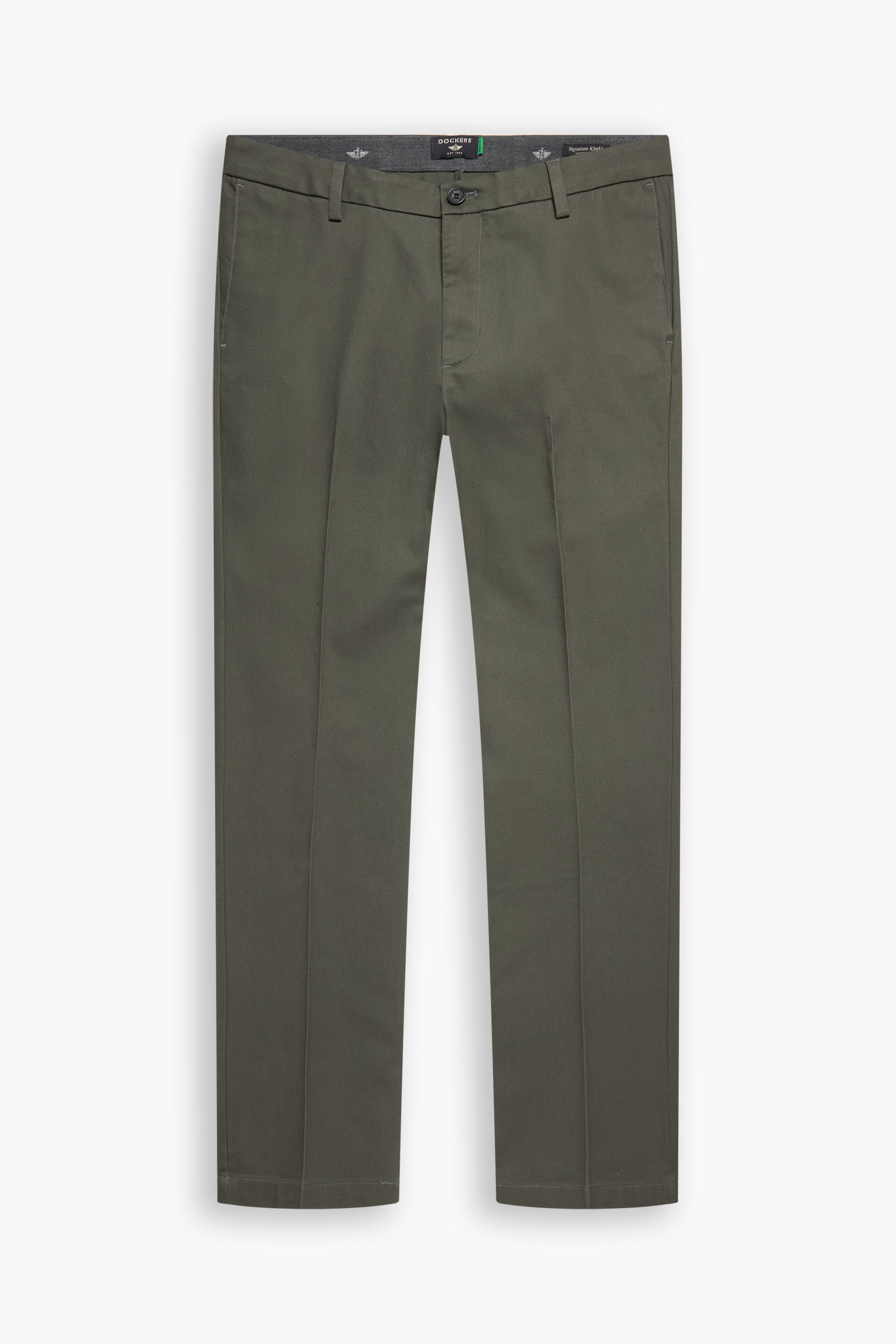 Dockers Signature Iron Free Khaki Slim Homme Vert