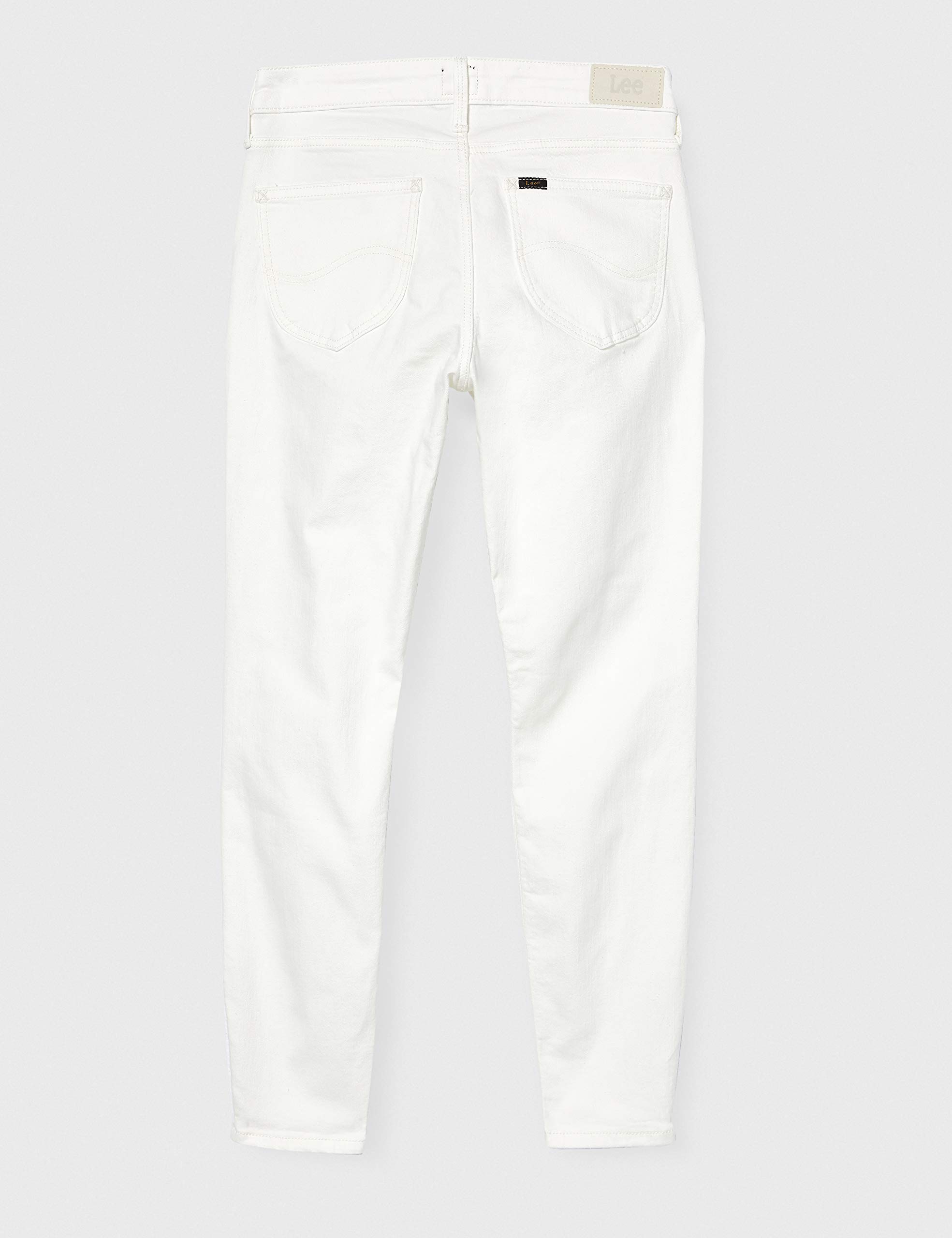 Lee Scarlett Cropped jean femme blanc Rinse 27W/35L