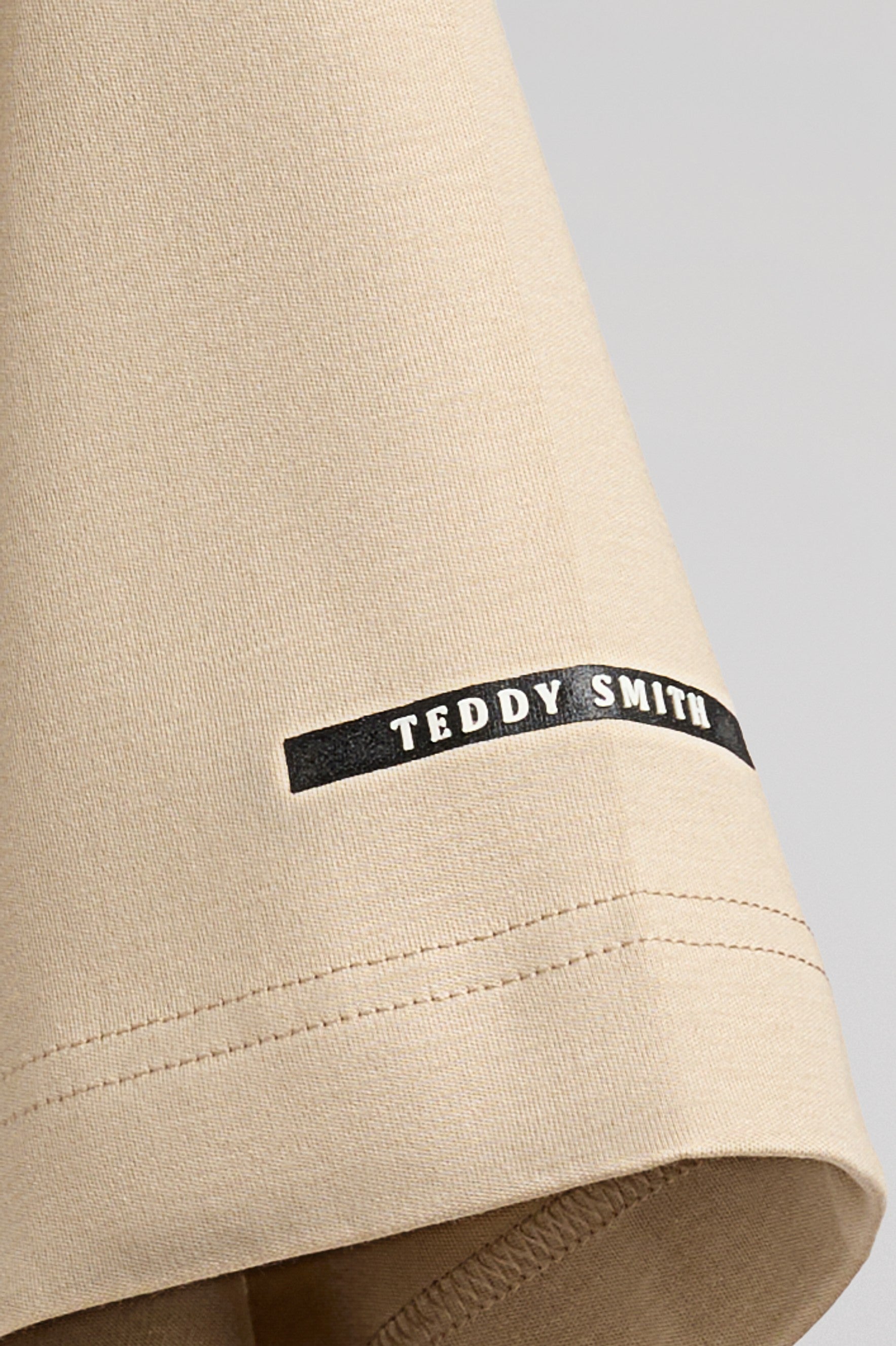 Teddy Smith T-Fergus MC t-shirt beige