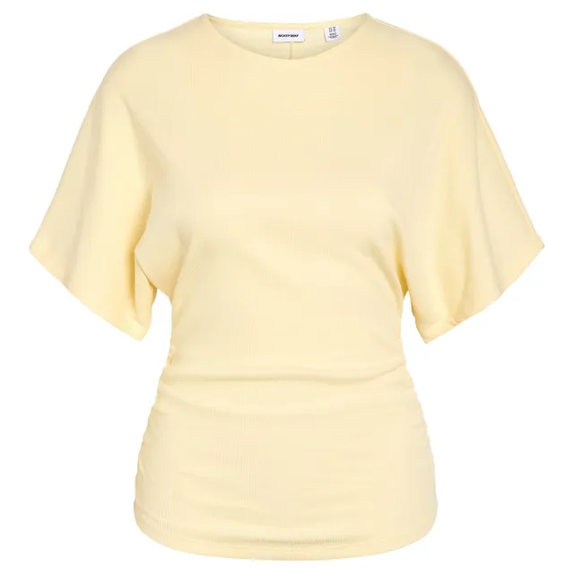 Noisy May Abbi t-shirt col rond coton bio manches courtes