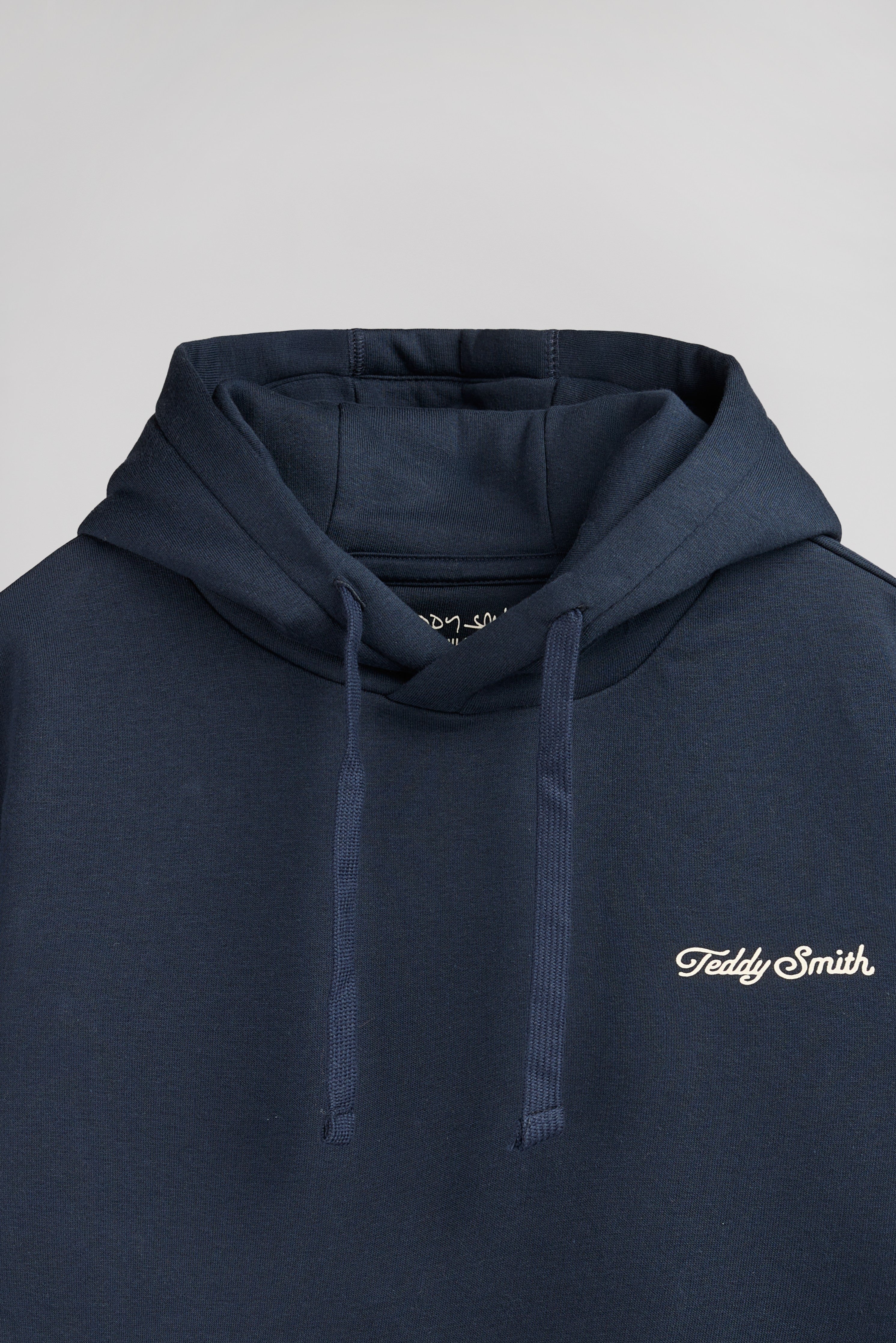 TEDDY SMITH S-MINIMALIST HO sweat navy capuche homme