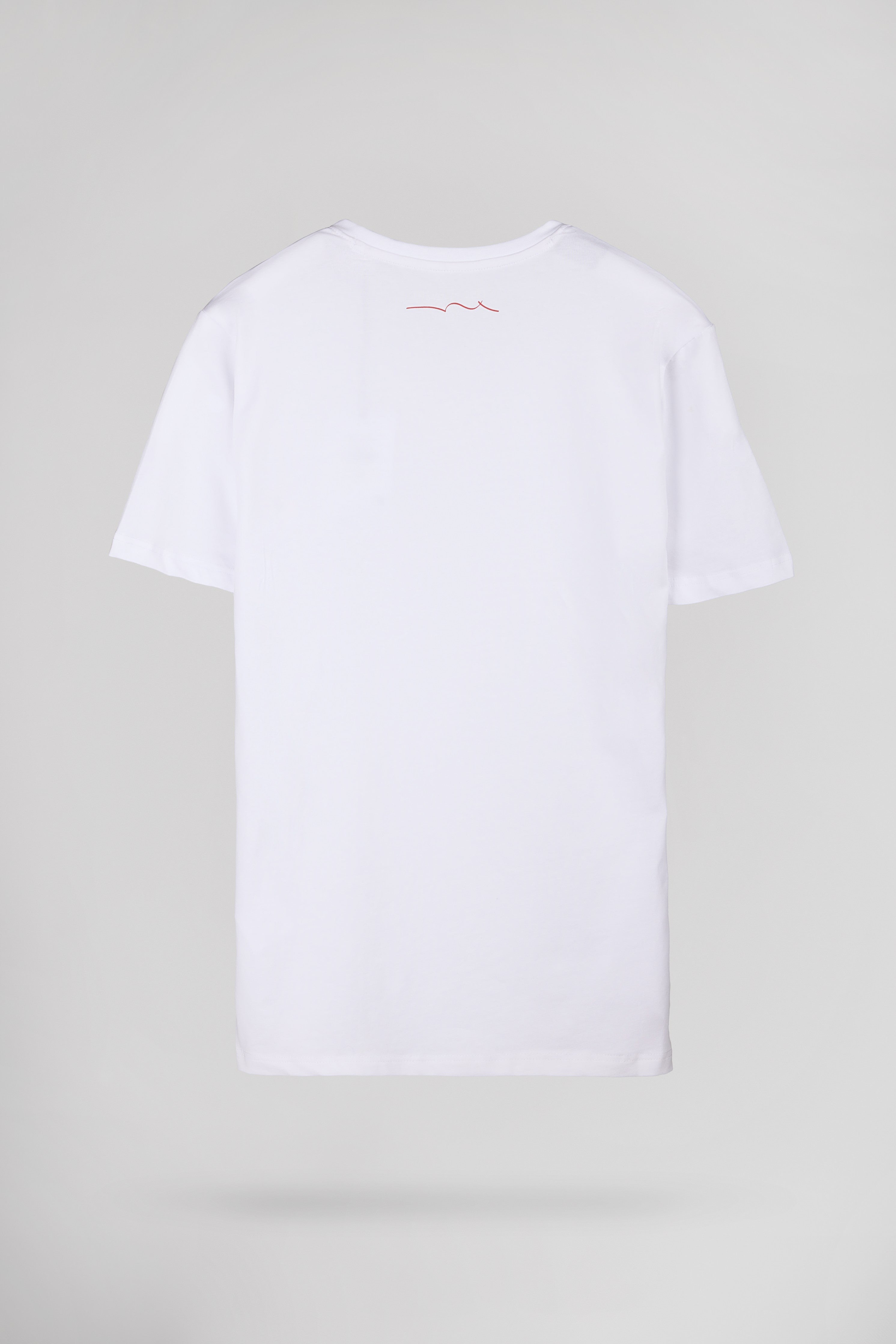 Teddy Smith Tawax 2 MC t-shirt col V blanc coton