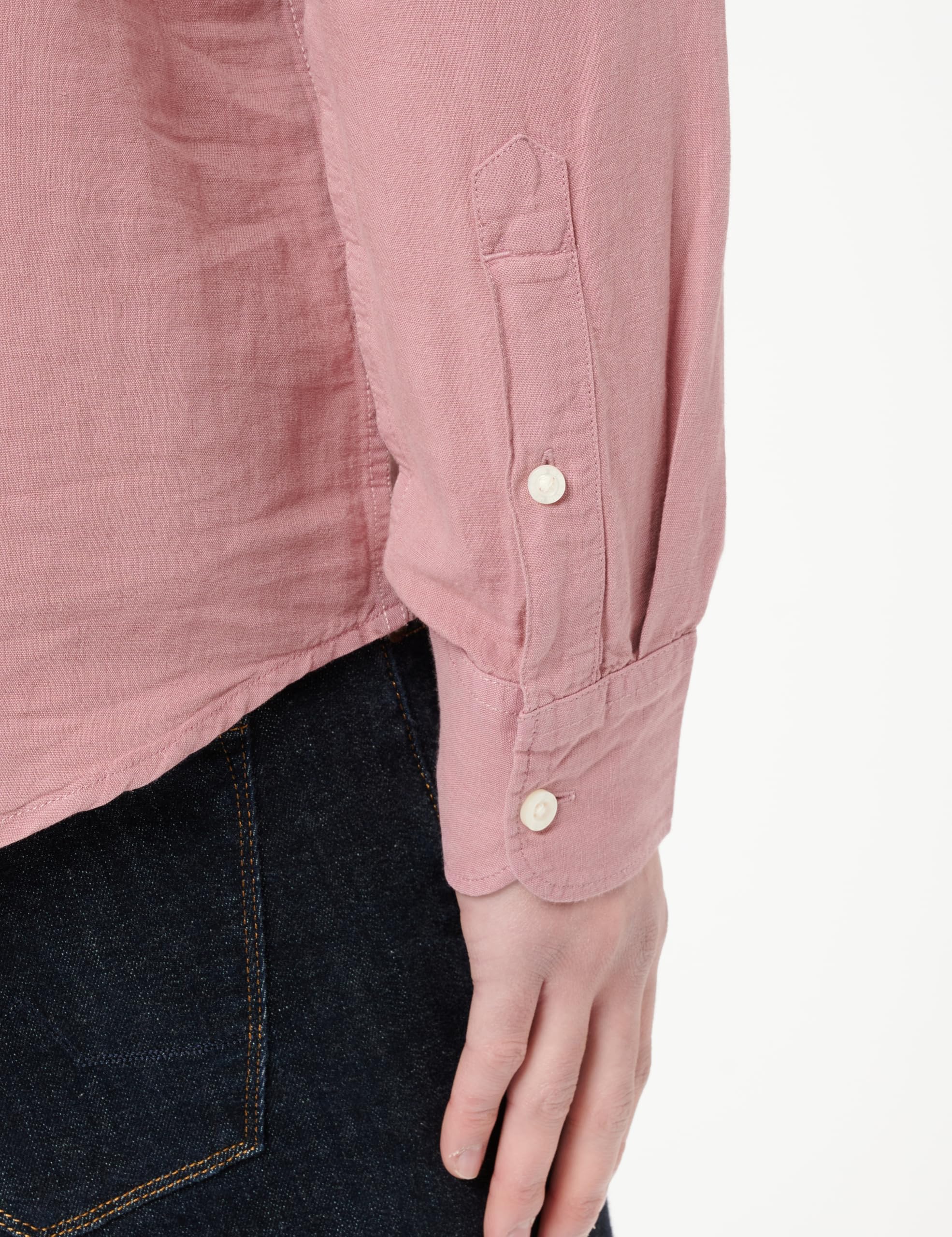 Lee Patch Shirt chemise homme mauve M coupe droite