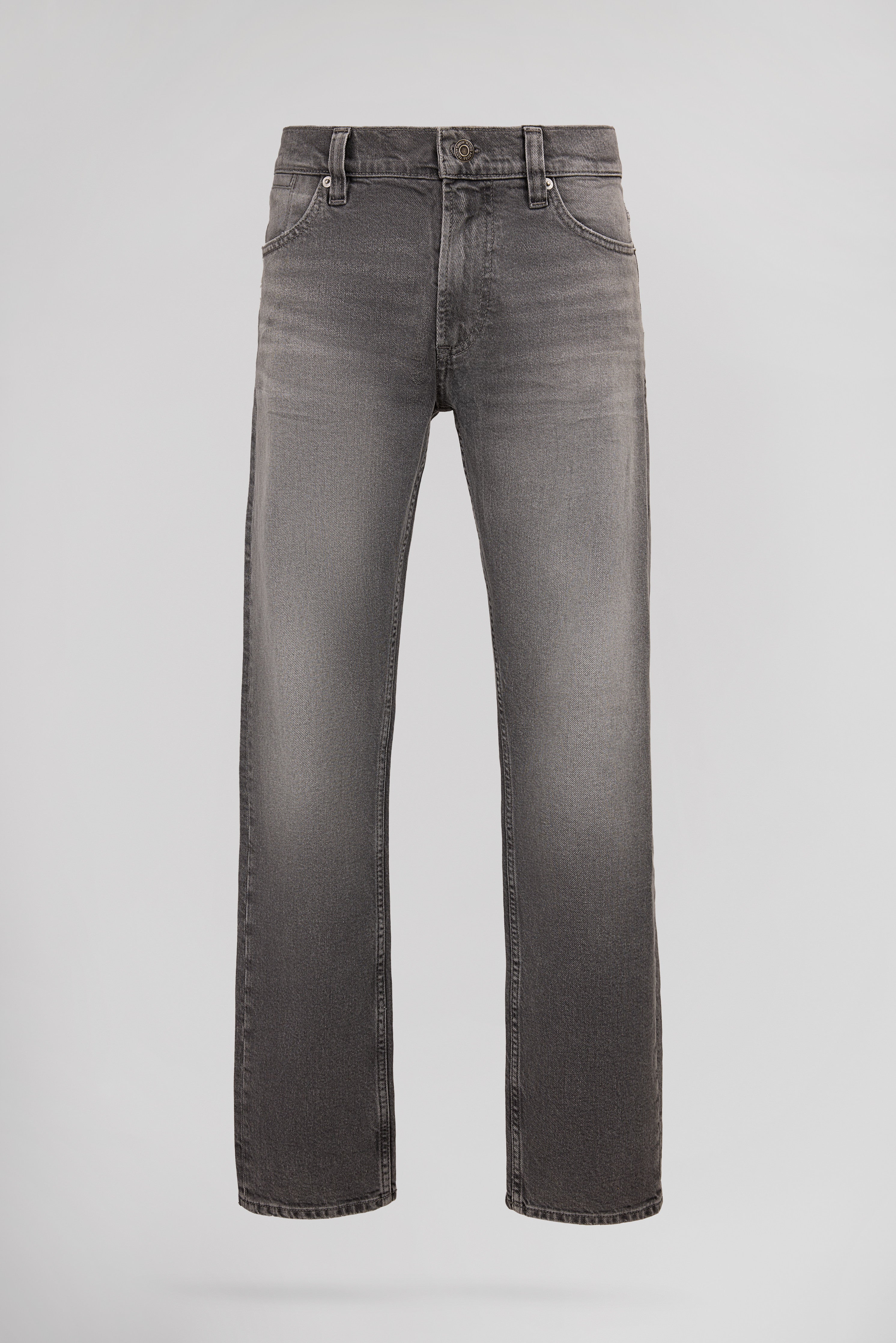 Teddy Smith REG L32 Jean droit homme gris