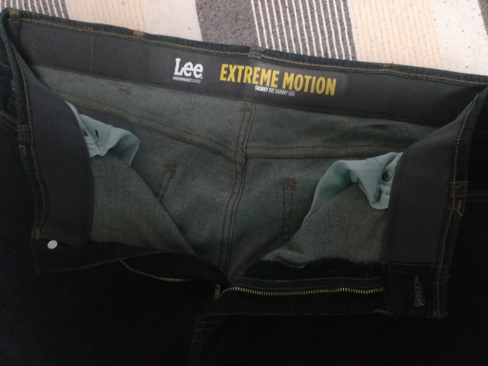 Lee Extreme Motion jean skinny homme stretch coton