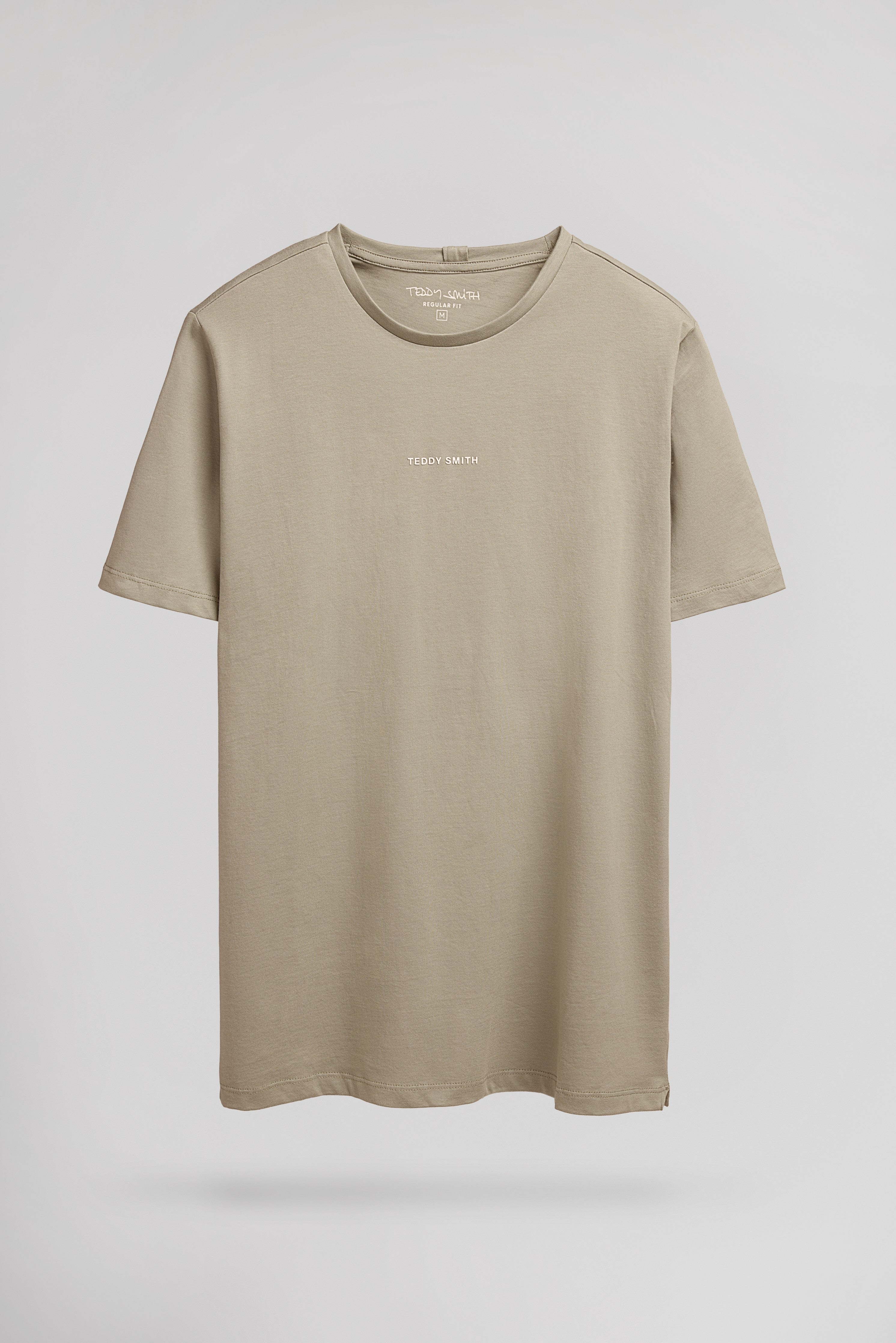 Teddy Smith T-Soy 2 T-shirt homme kaki uni coton