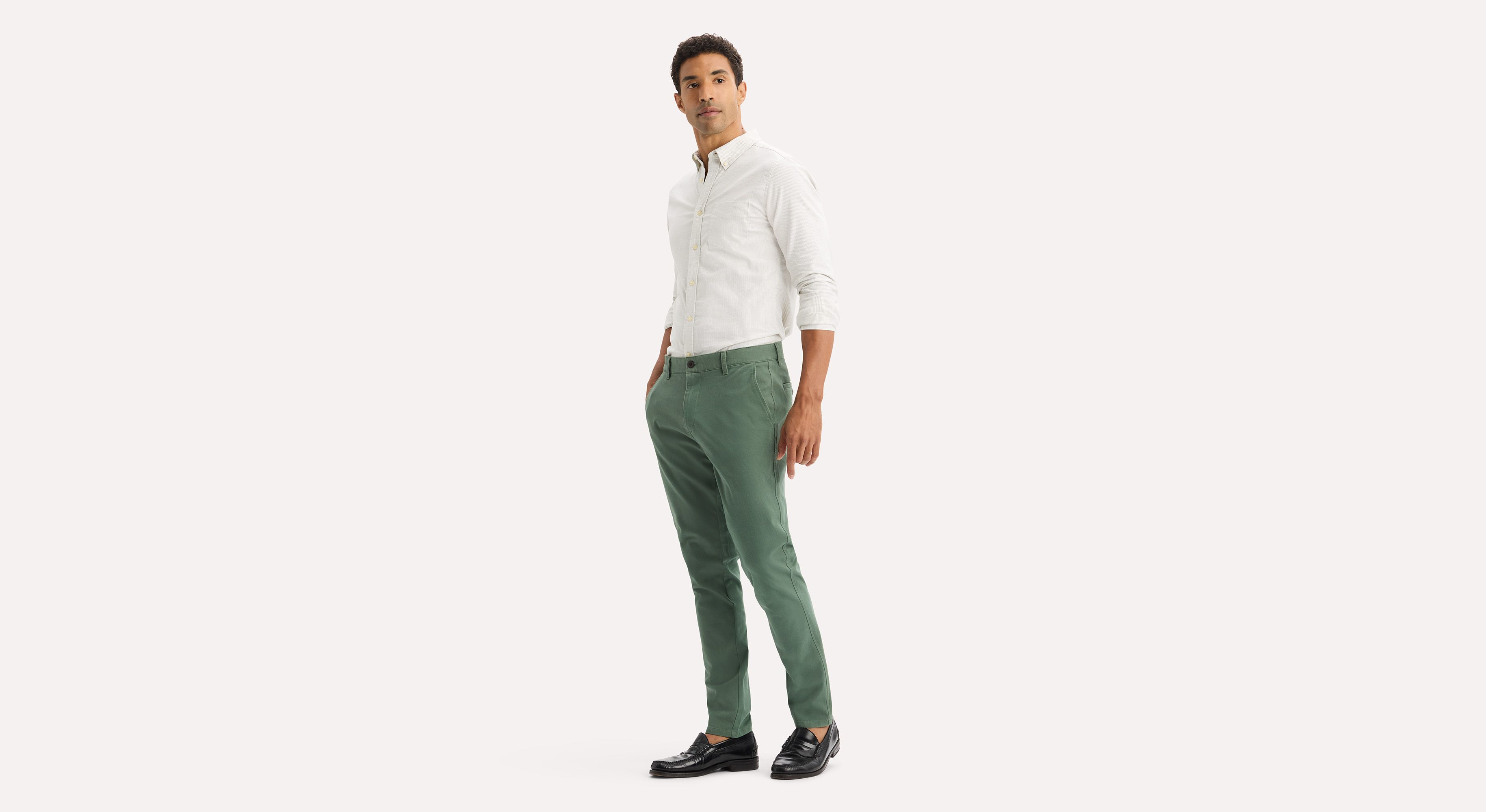 Dockers Ultimate chino skinny homme vert stretch