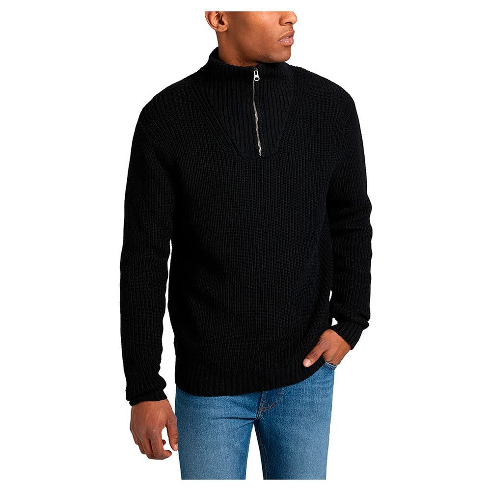Lee Half Zip SWS sweat homme gris foncé M