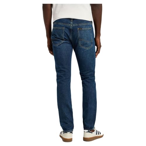 Lee Luke jean homme slim fuselé bleu eclipse