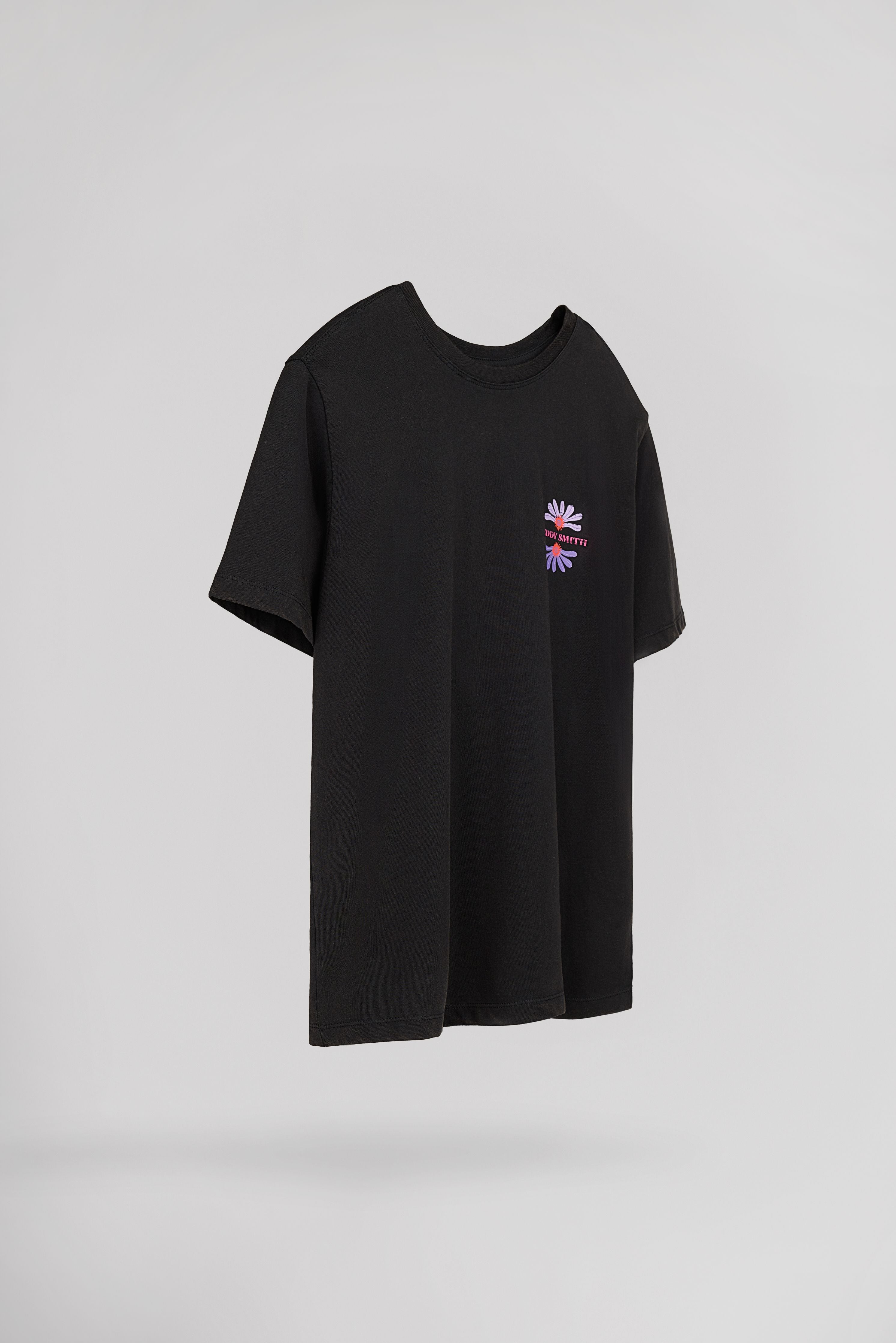 Teddy Smith T-Hya MC Jr T-shirt Noir Fille Coton