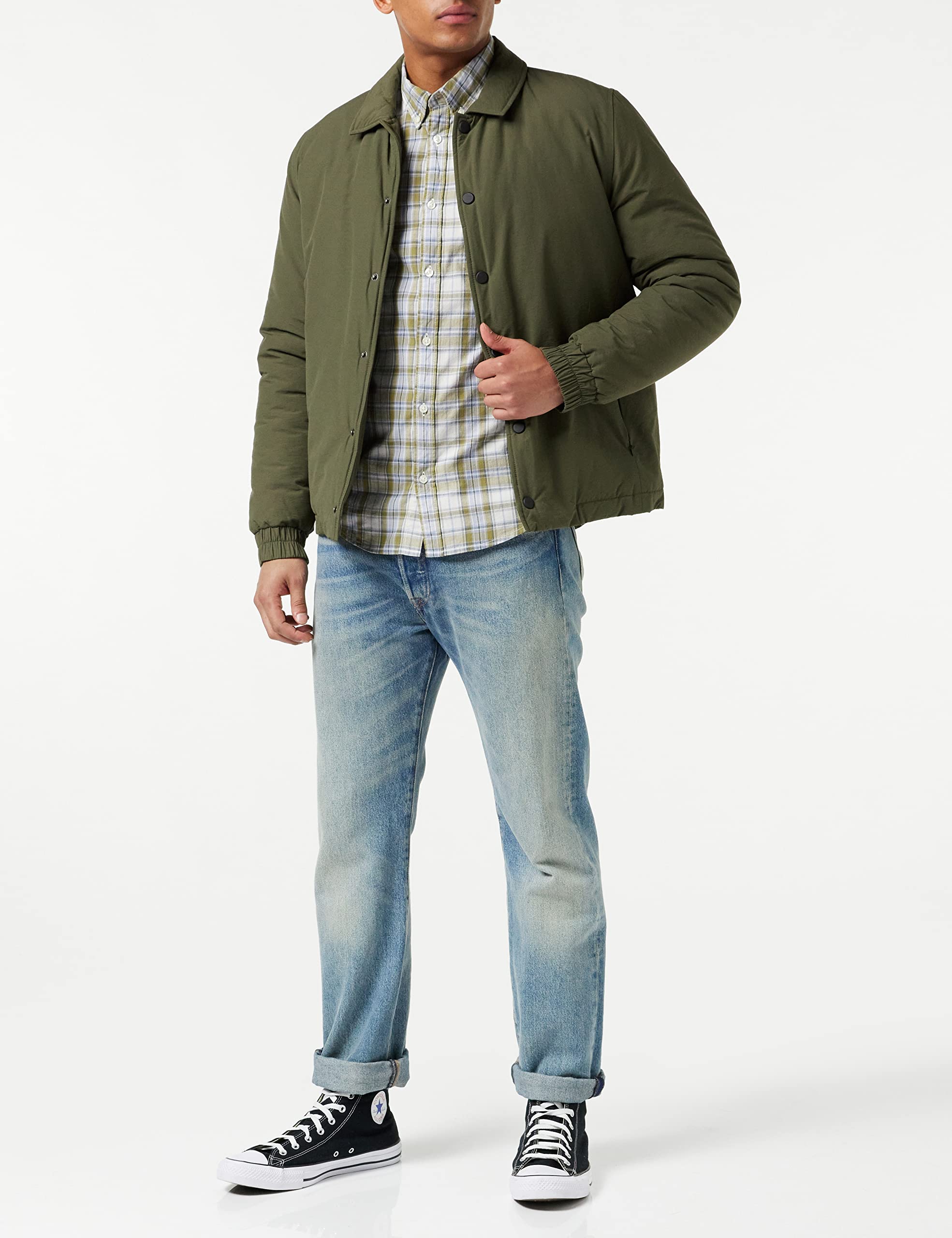 Lee Bouton Down t-shirt homme ammonite