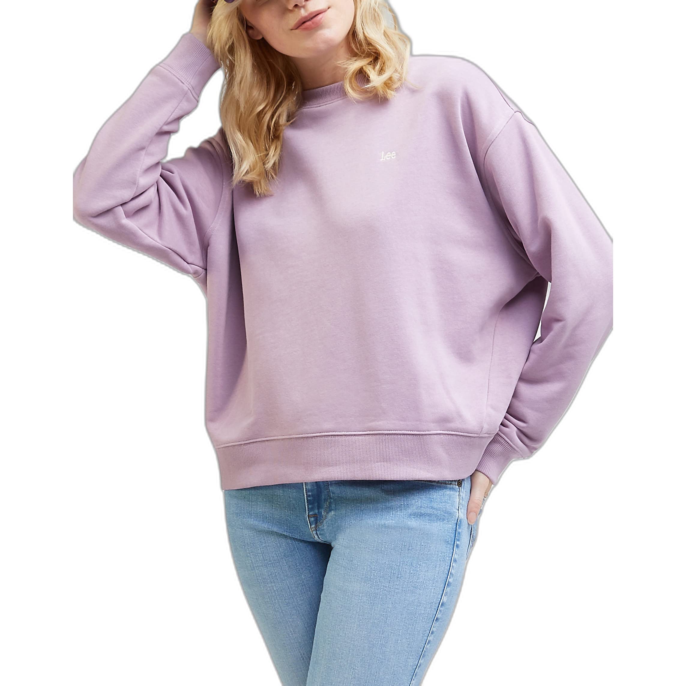 Lee Crew SWS sweat femme XXL coupe décontractée