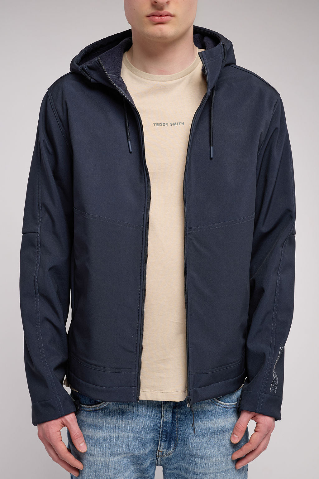 Teddy Smith B-Renzo Dark Navy blouson softshell homme