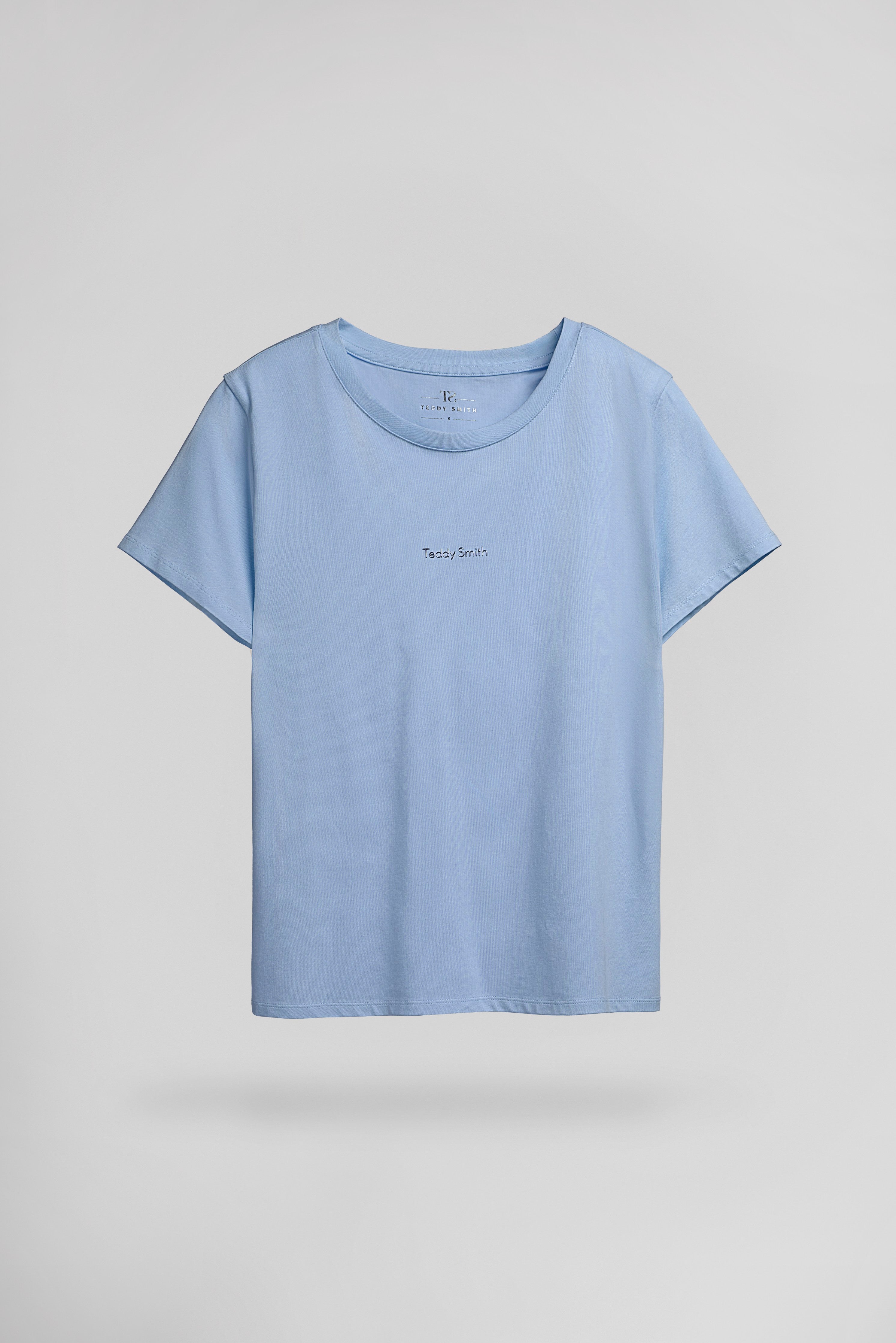 Teddy Smith T-Ribelle MC t-shirt femme bleu nuageux