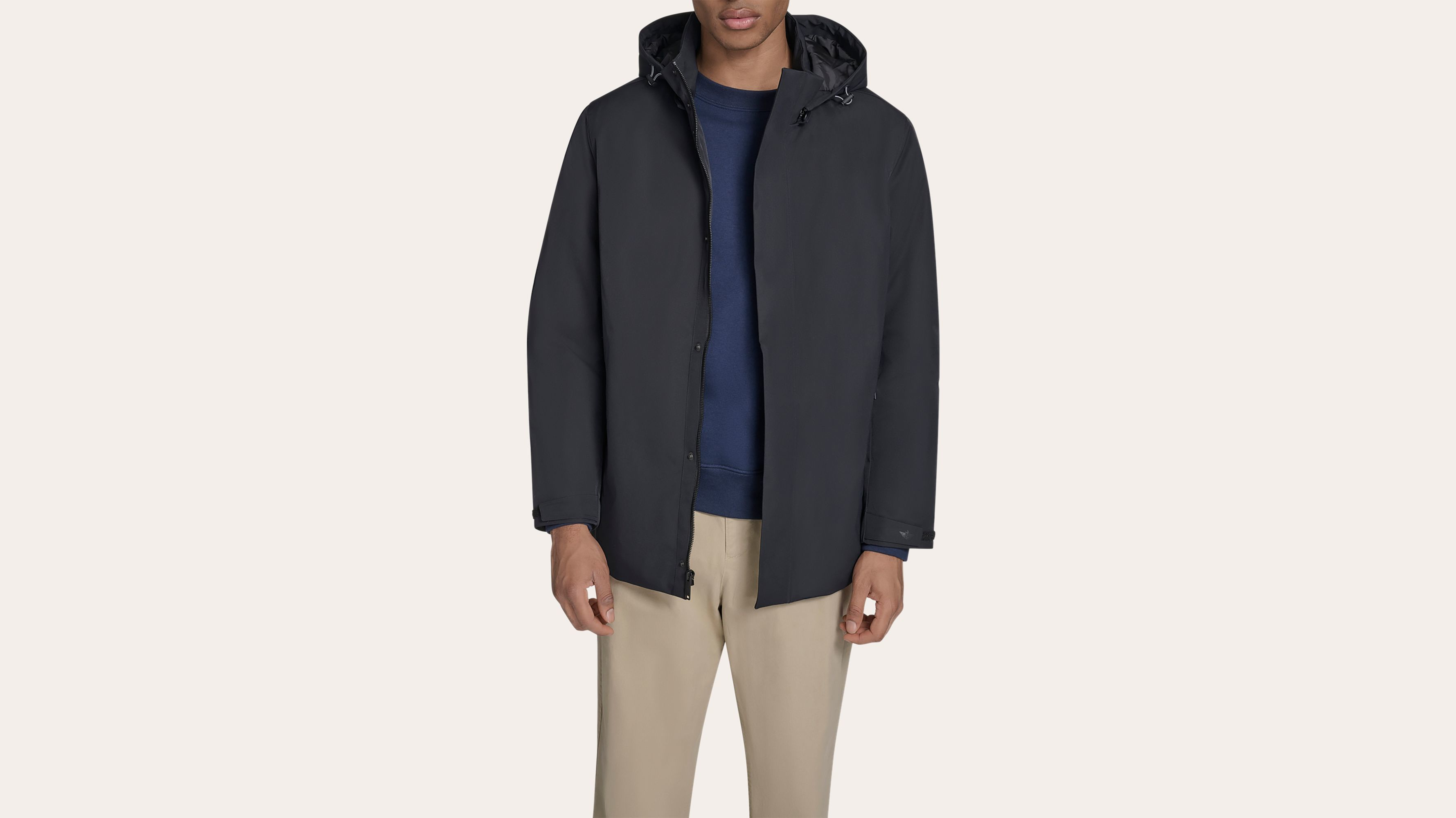 Dockers Go Rain Veste Homme Noir Imperméable