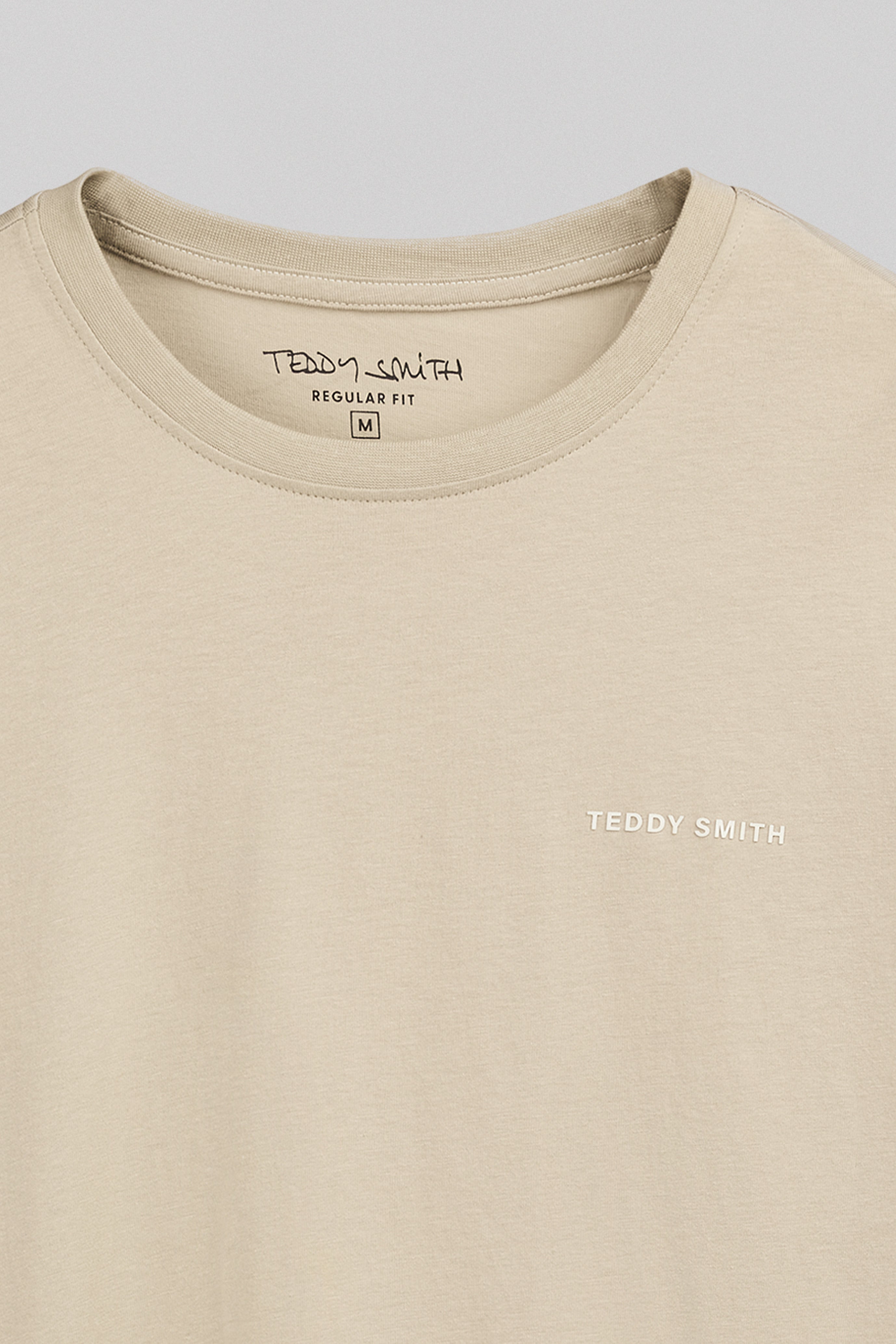 Teddy Smith The Tee 2 ML t-shirt manches longues beige