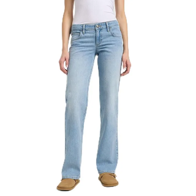 Lee Zoe jean femme droit taille basse No Foul stretch