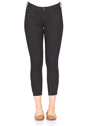 Lee Scarlett Cropped jean skinny noir 27/31