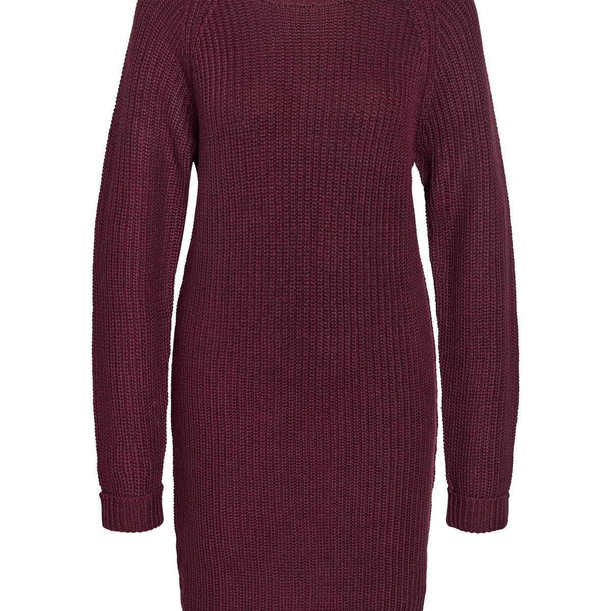 Robe pull Noisy May maille épaisse coupe ample fentes