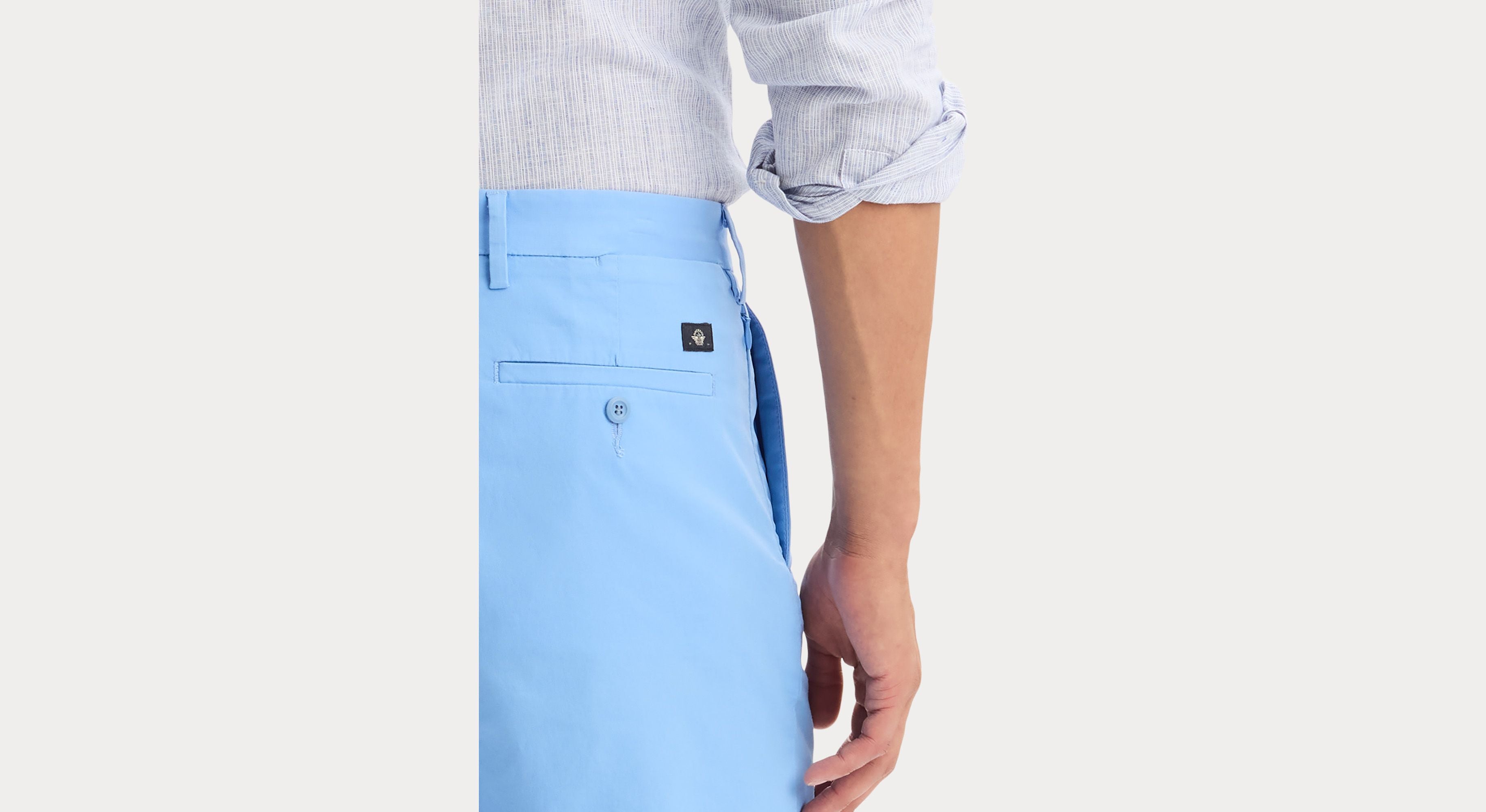 Dockers Supreme Flex Modern short chino bleu vista stretch
