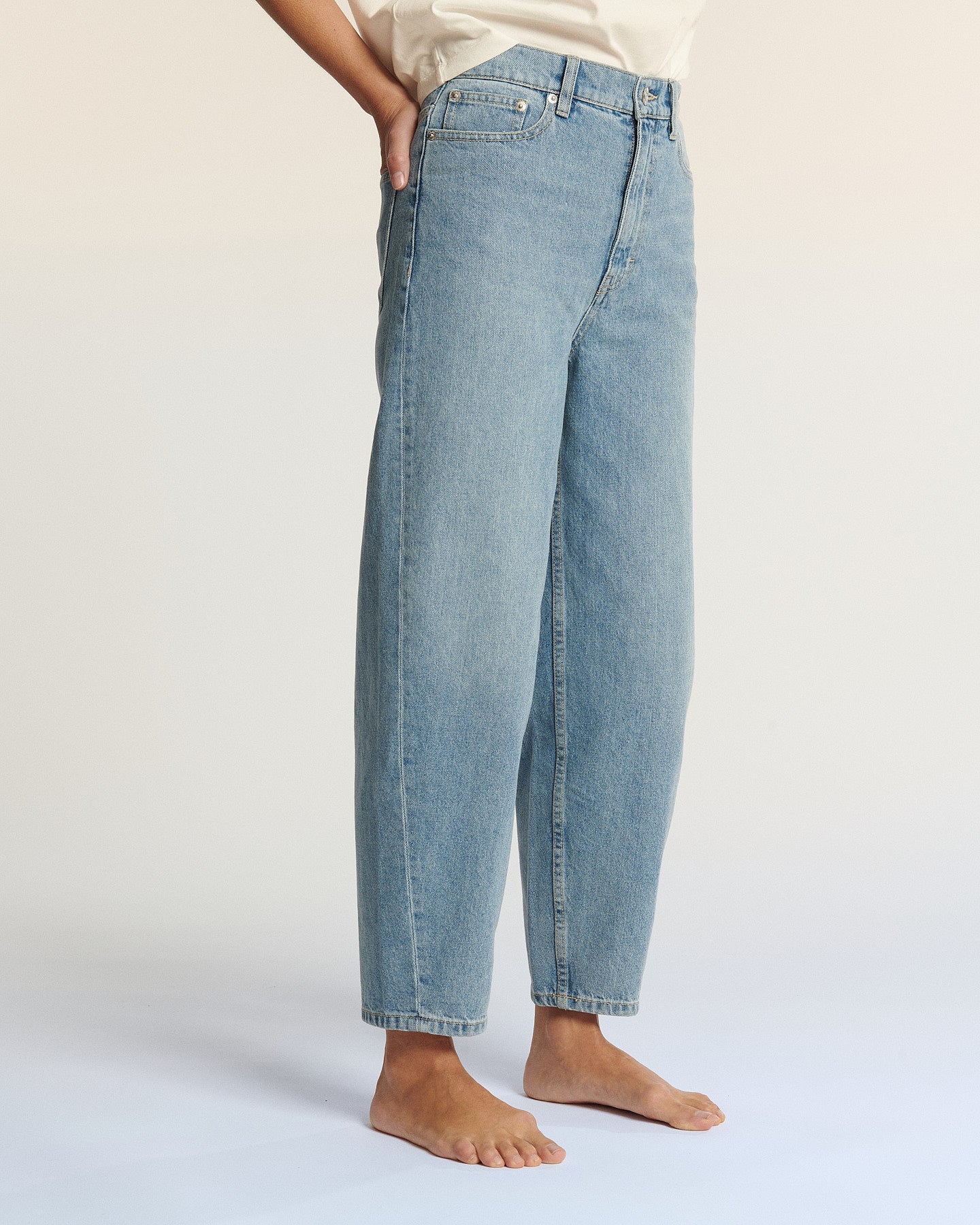 Labdip Jemma Light Blue IN27 jean ballon bleu clair