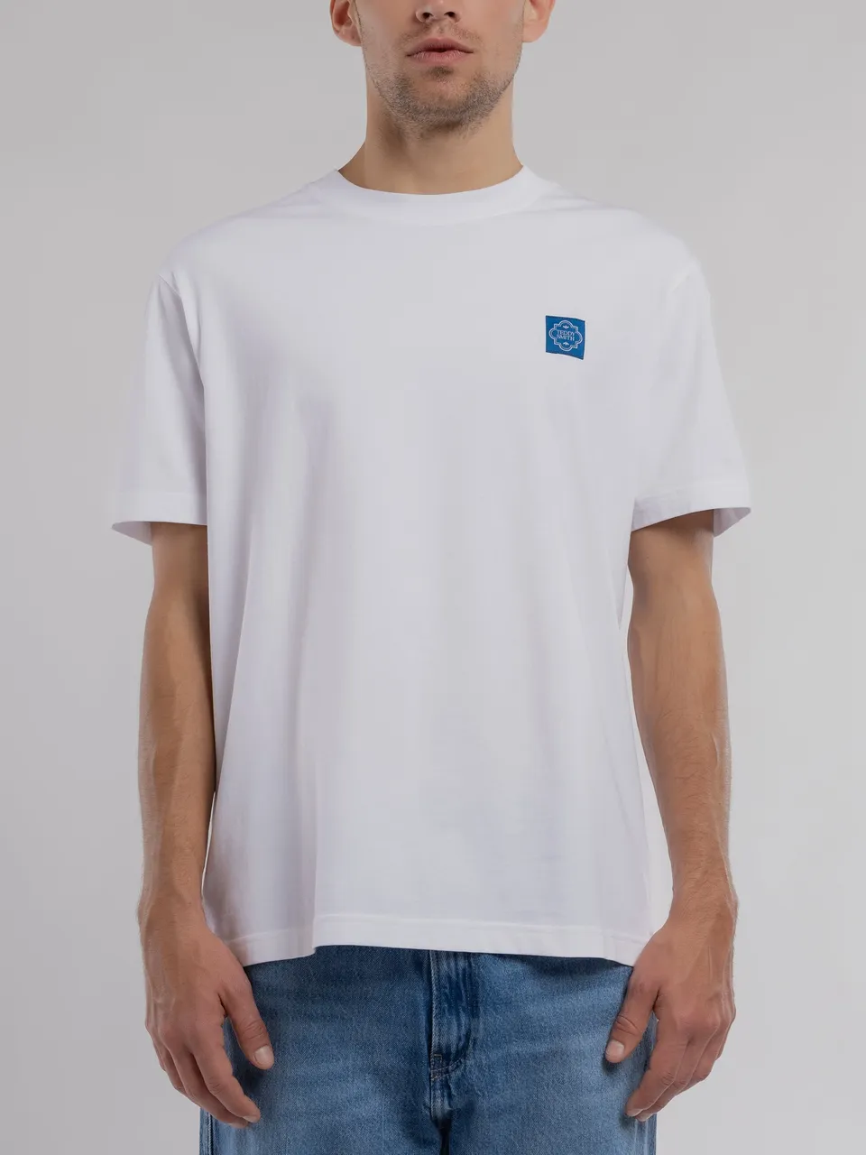 Teddy Smith T-Carmin MC t-shirt homme blanc ample