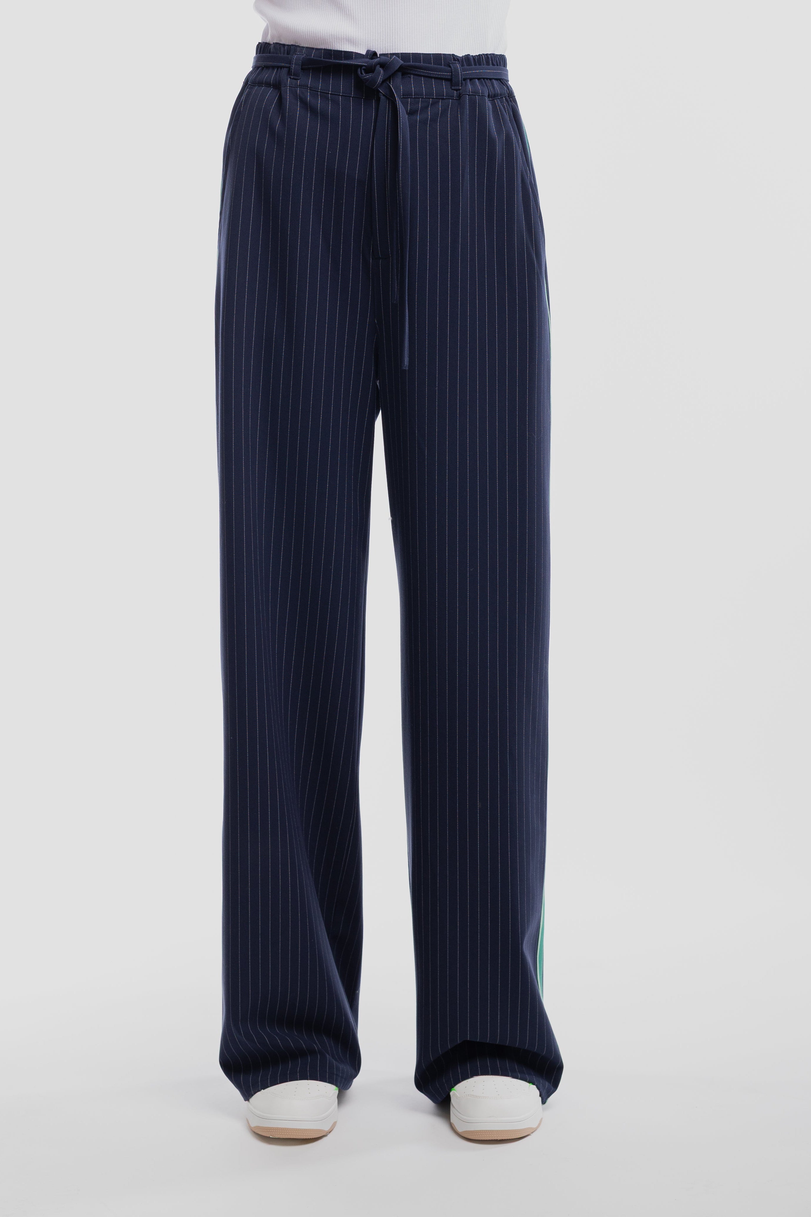 Teddy Smith P-Side Bistretc pantalon navy rayures
