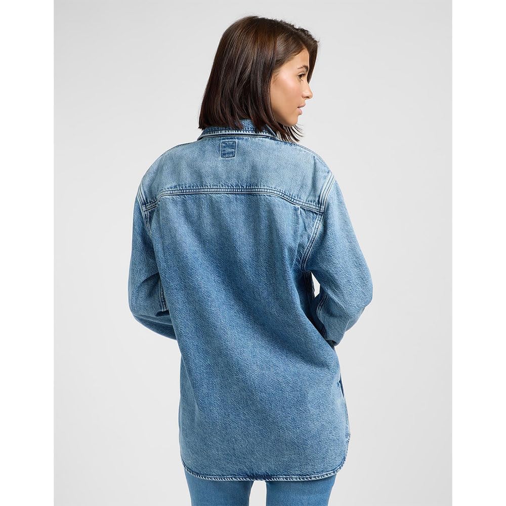 Lee Engineer Overshirt Surchemise Blue Meadow Taille XL