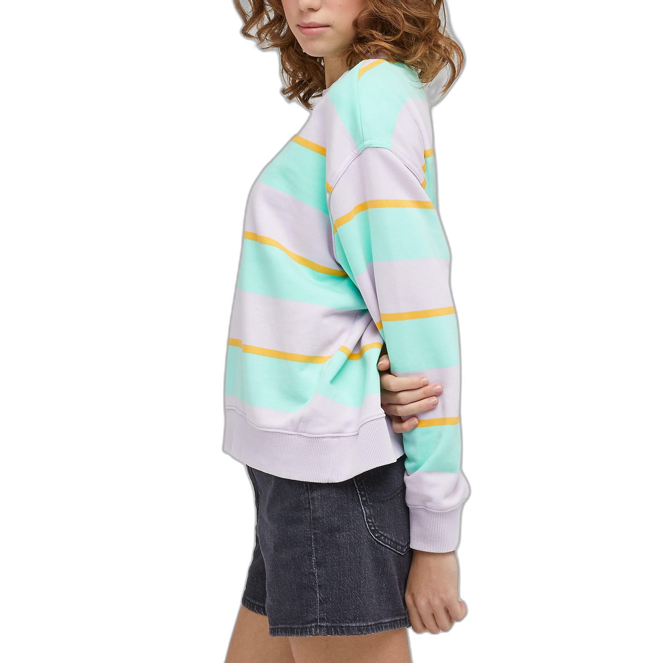 Lee Acid sweat-shirt femme rose XXL molleton