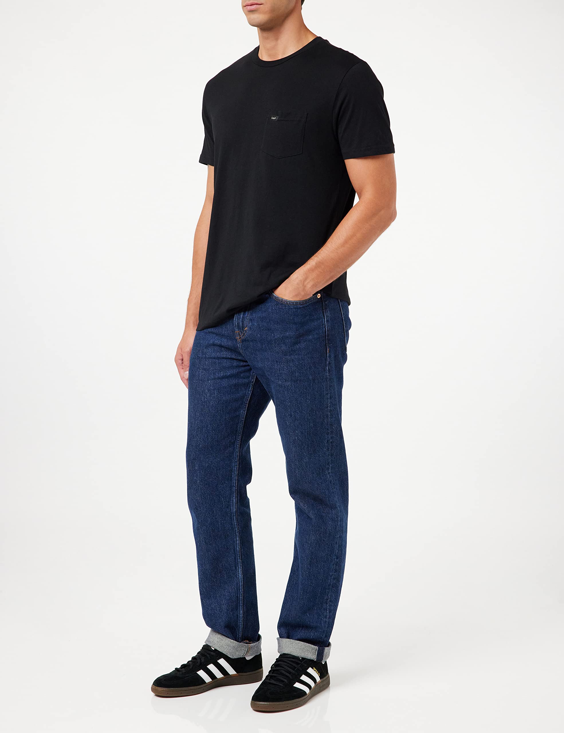 Lee Pocket Tee t-shirt homme noir coupe regular
